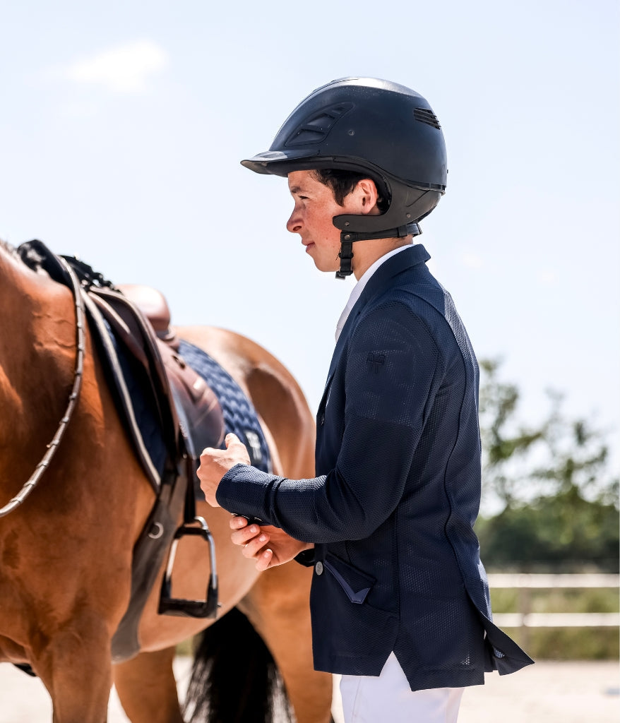 Horse Pilot Aeromesh Jacket Boy - Navy