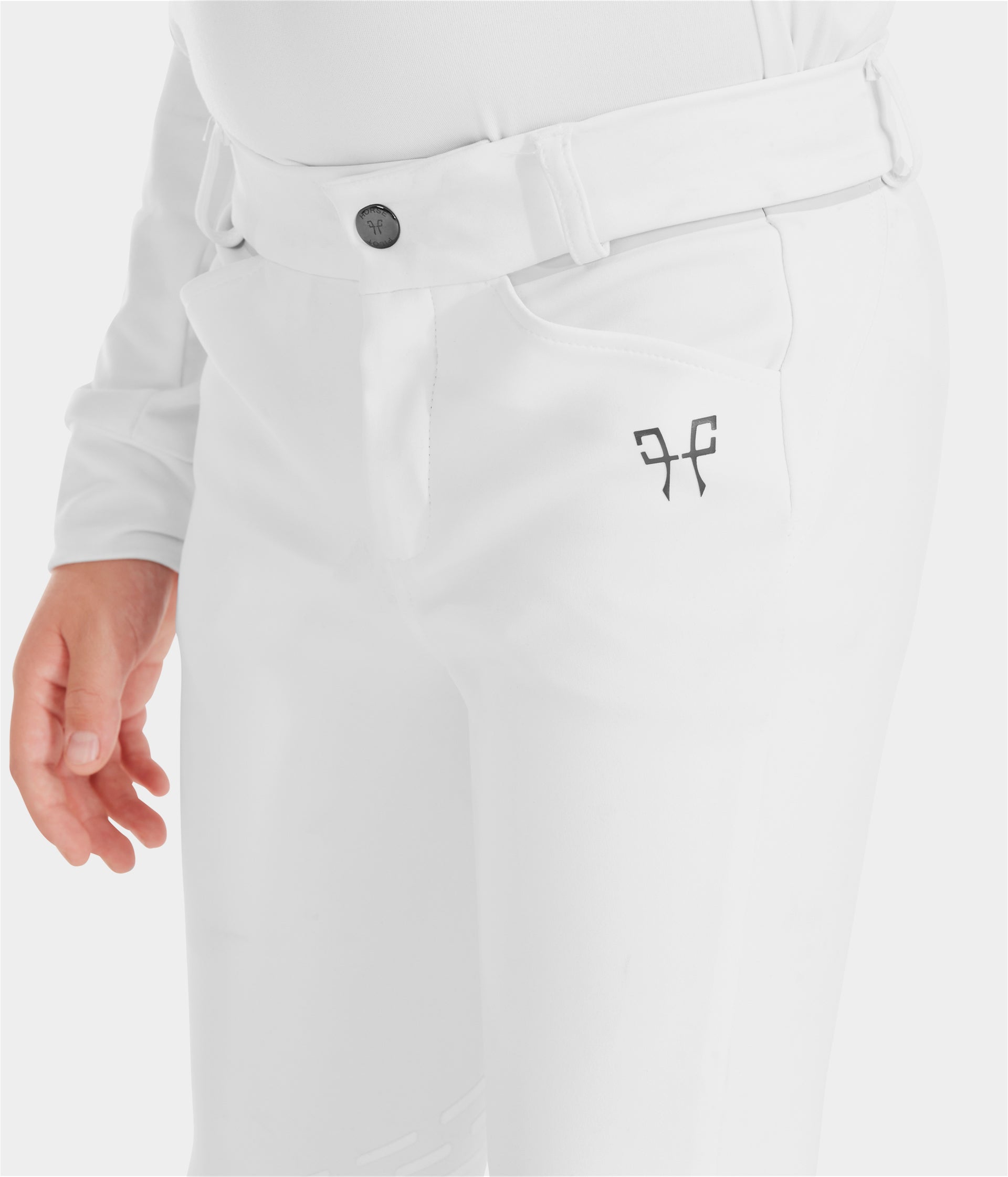 HORSE PILOT X-Design Pants Boy - White