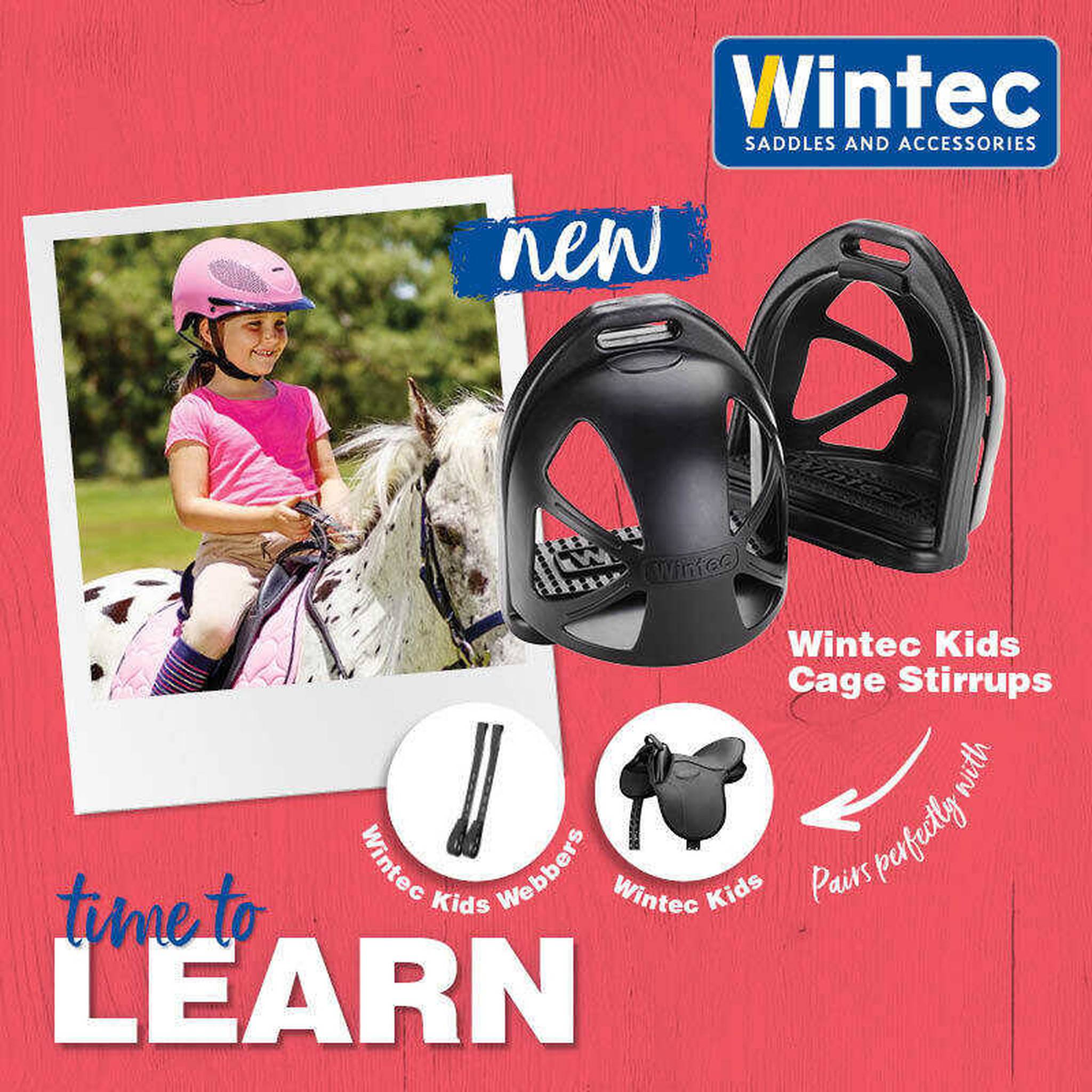 Wintec Safety Stirrups with Shell Black 201602002