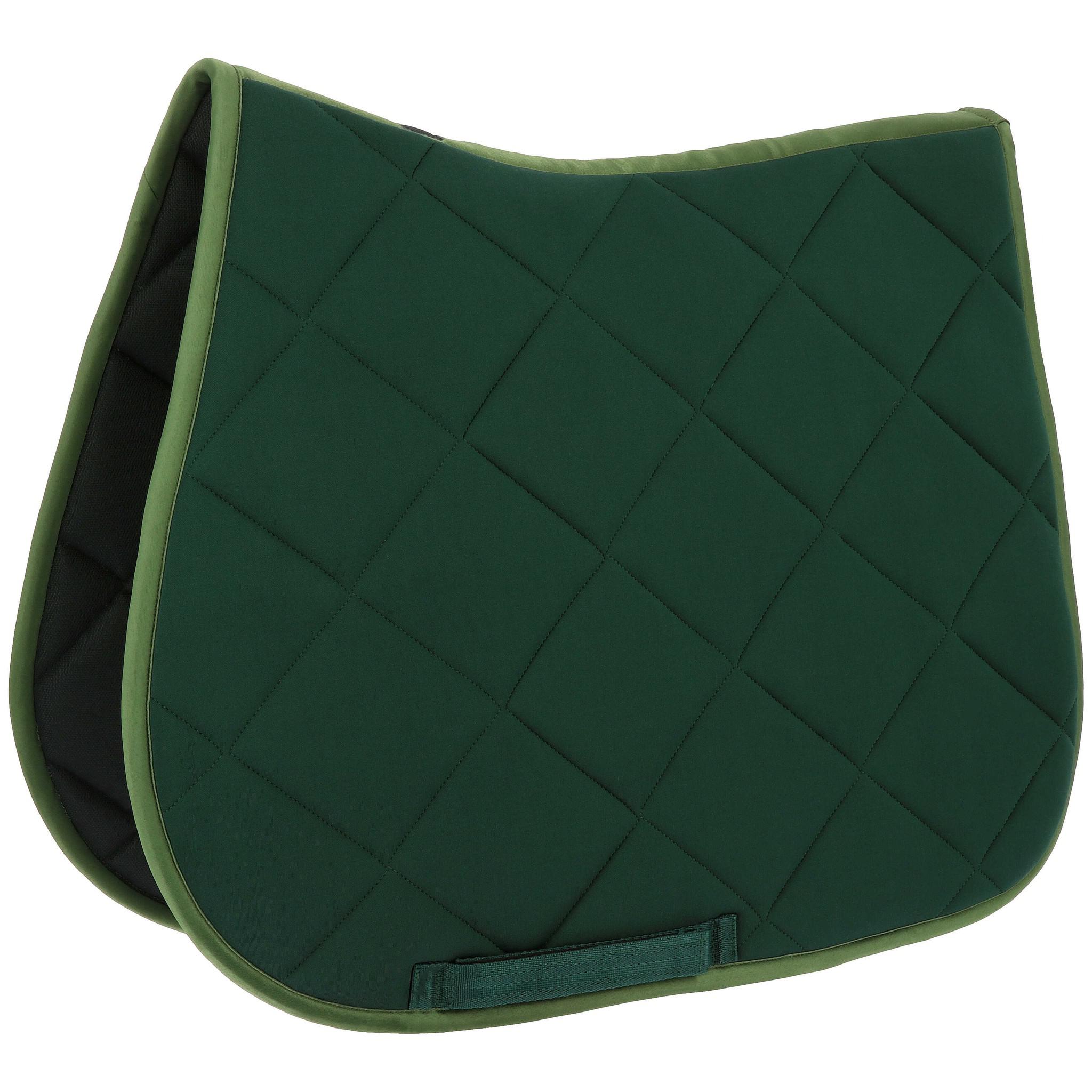 Riding World Essentiel Saddle Pad - All purpose Dark green 204060009