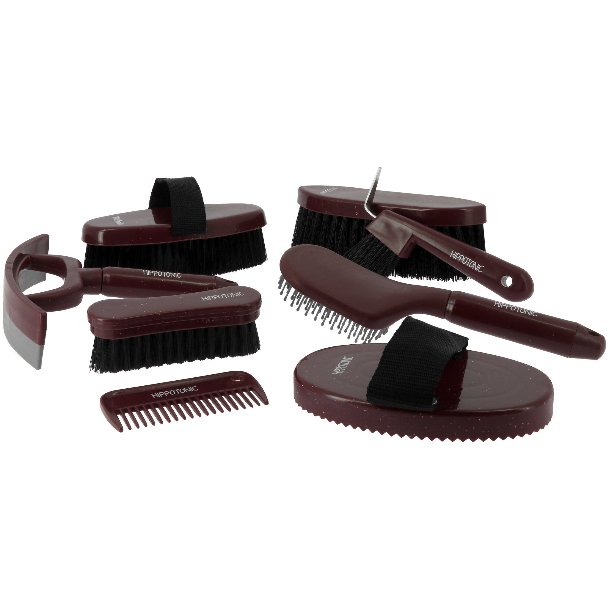 Hippo-Tonic Glitter Face brush Burgundy 700690133