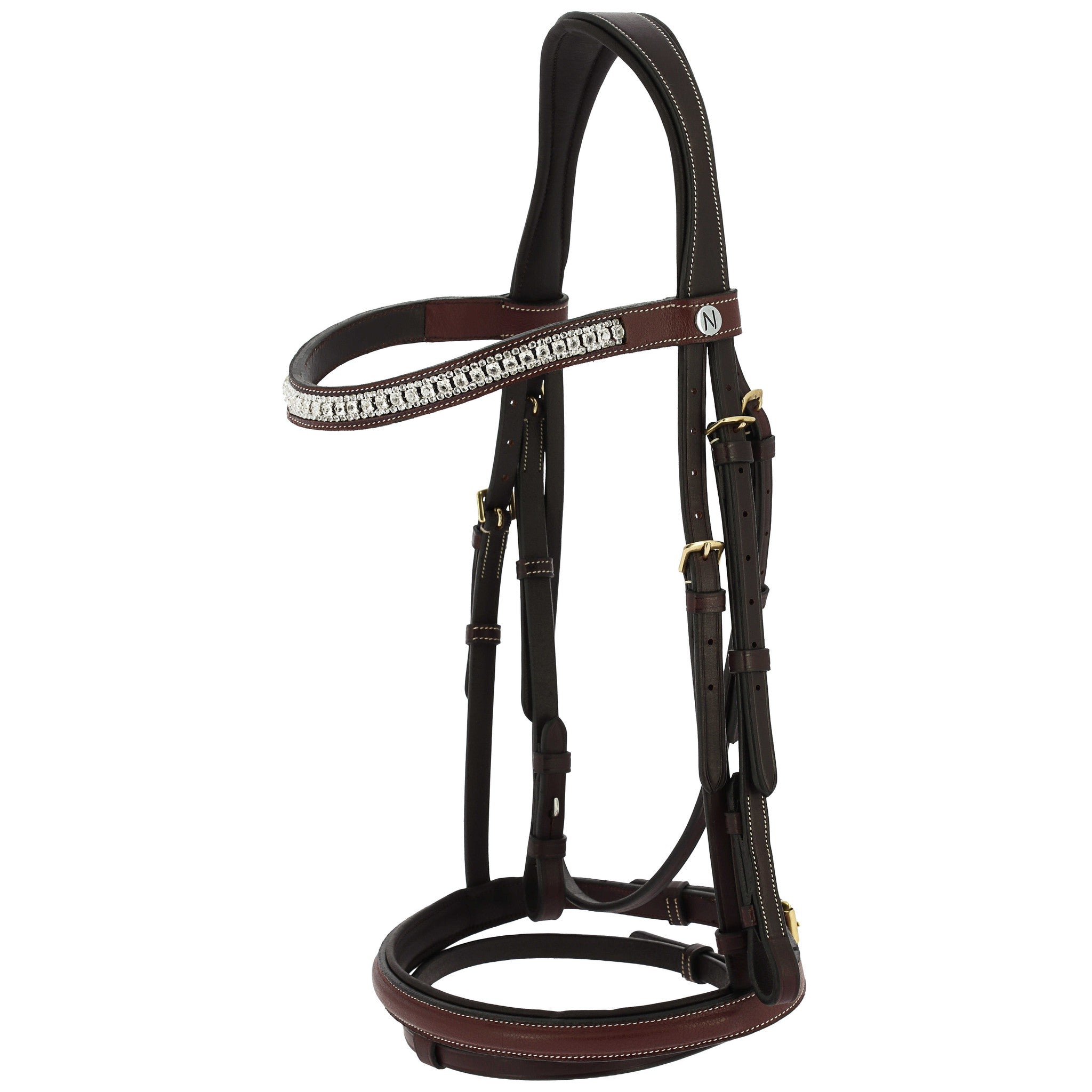 NORTON PRO Oiled Leather Bridle - Paris Havana - 301849318_packshot_1