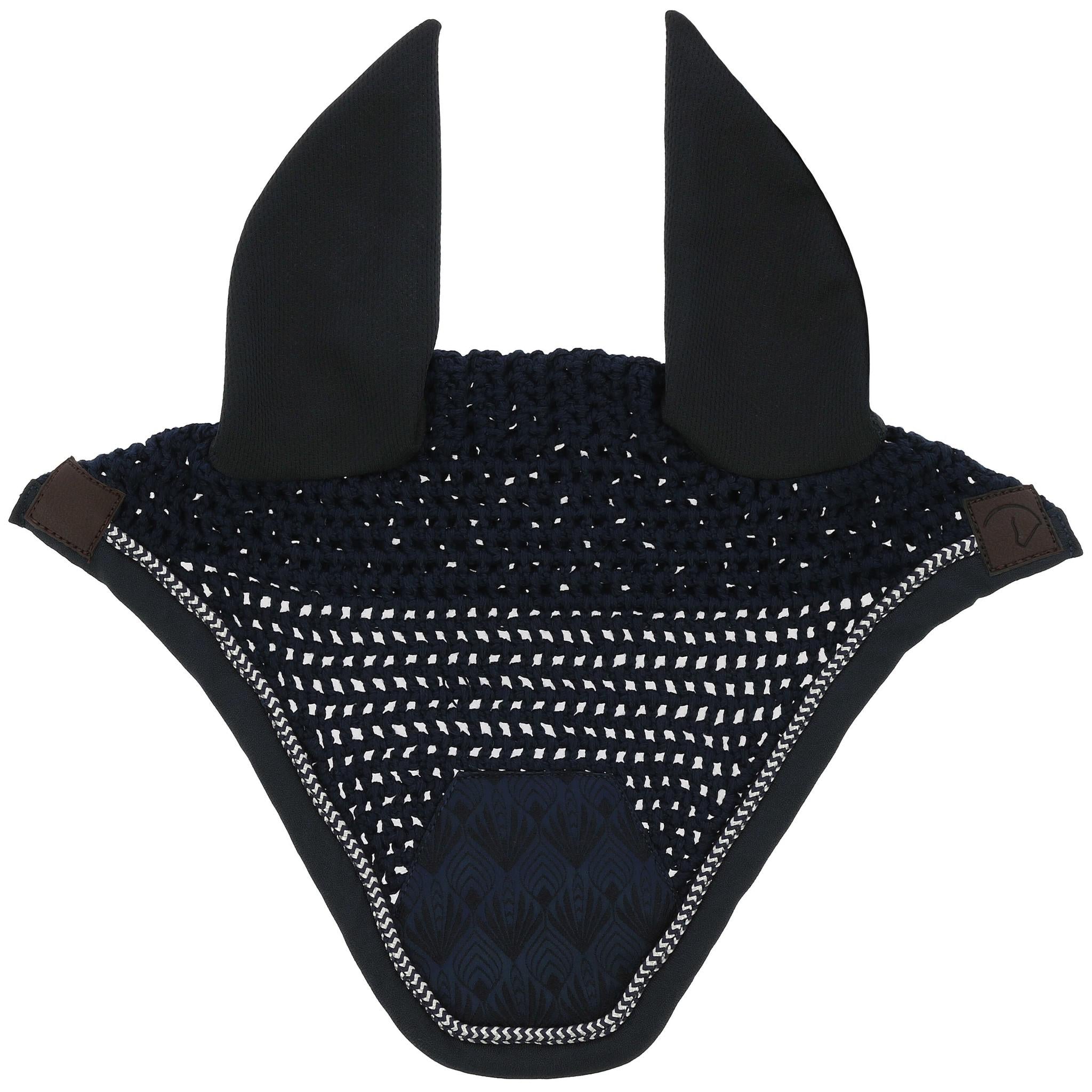 EQUITHÈME Brocart fly veil Navy blue 306881007