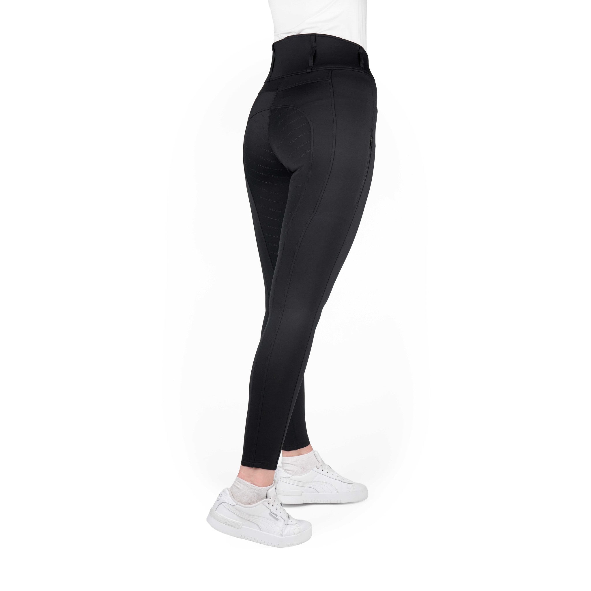 EQUITHÈME Mila Full-Seat Breeches - Ladies Black 979841236