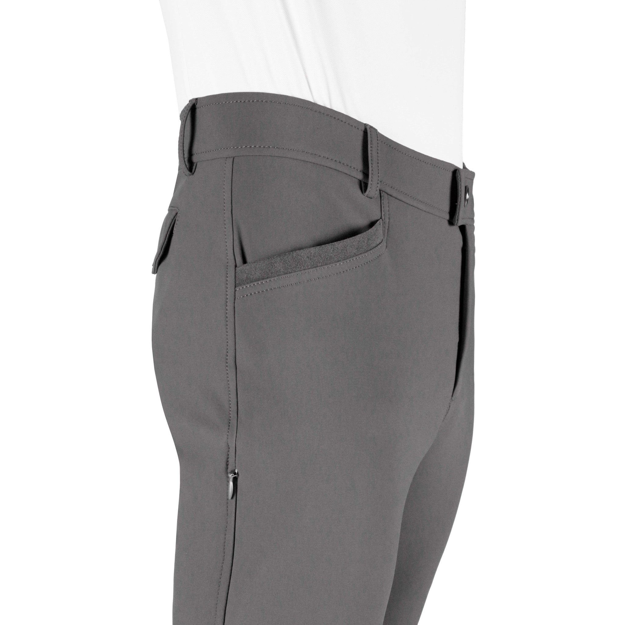 EQUITHEME Sam Pants for Men Dark grey - 979369640_zoom_1