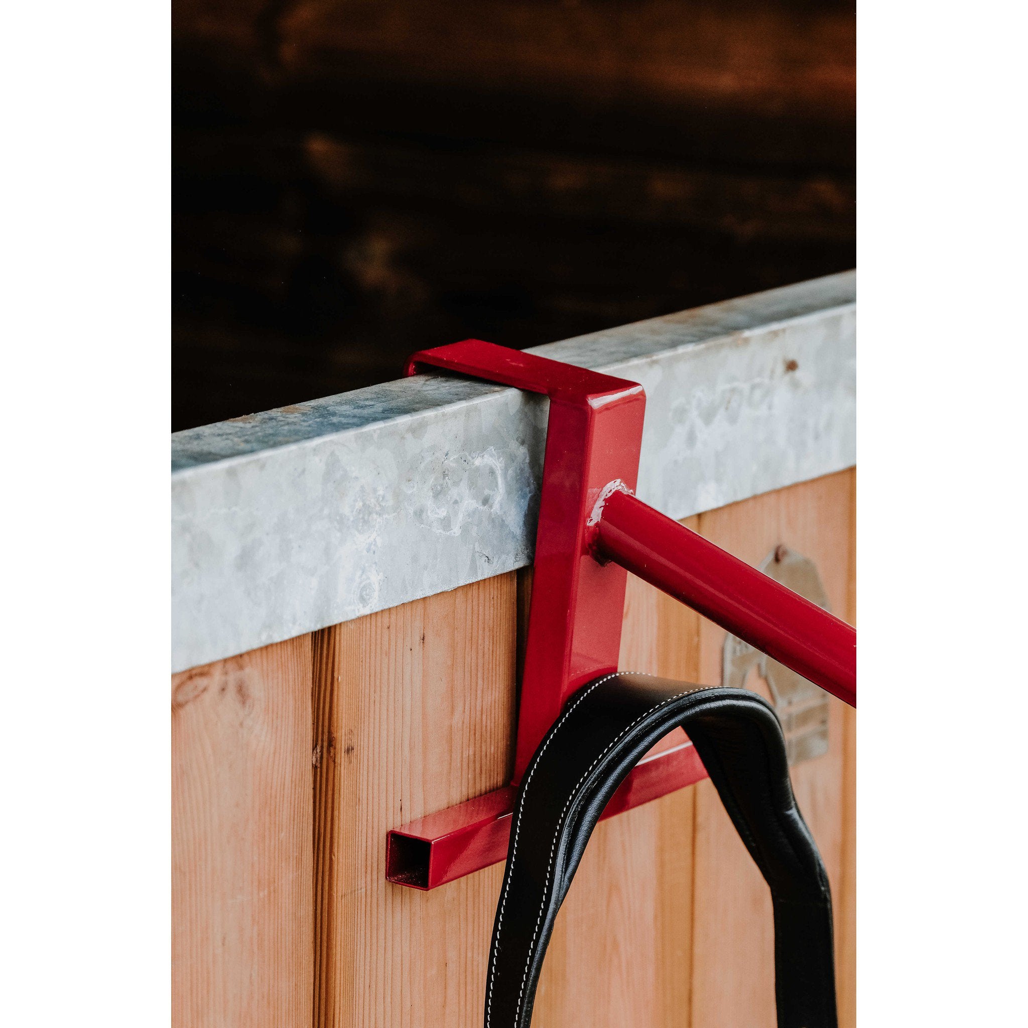 Hippo-Tonic Removable saddle racks 1 arm Burgundy 704226033