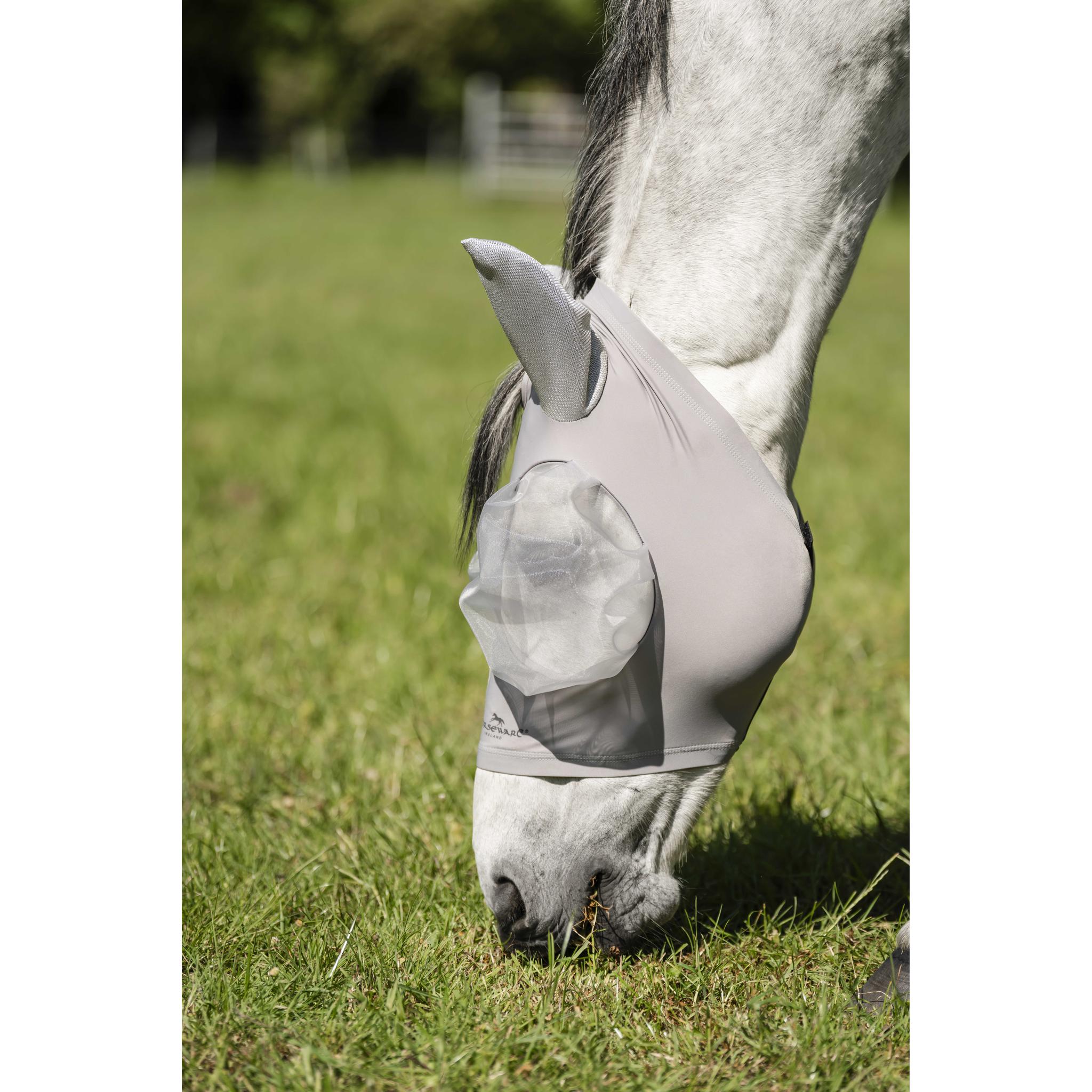 Horseware Defense Fly Mask Silver - 423005002_ambi_6