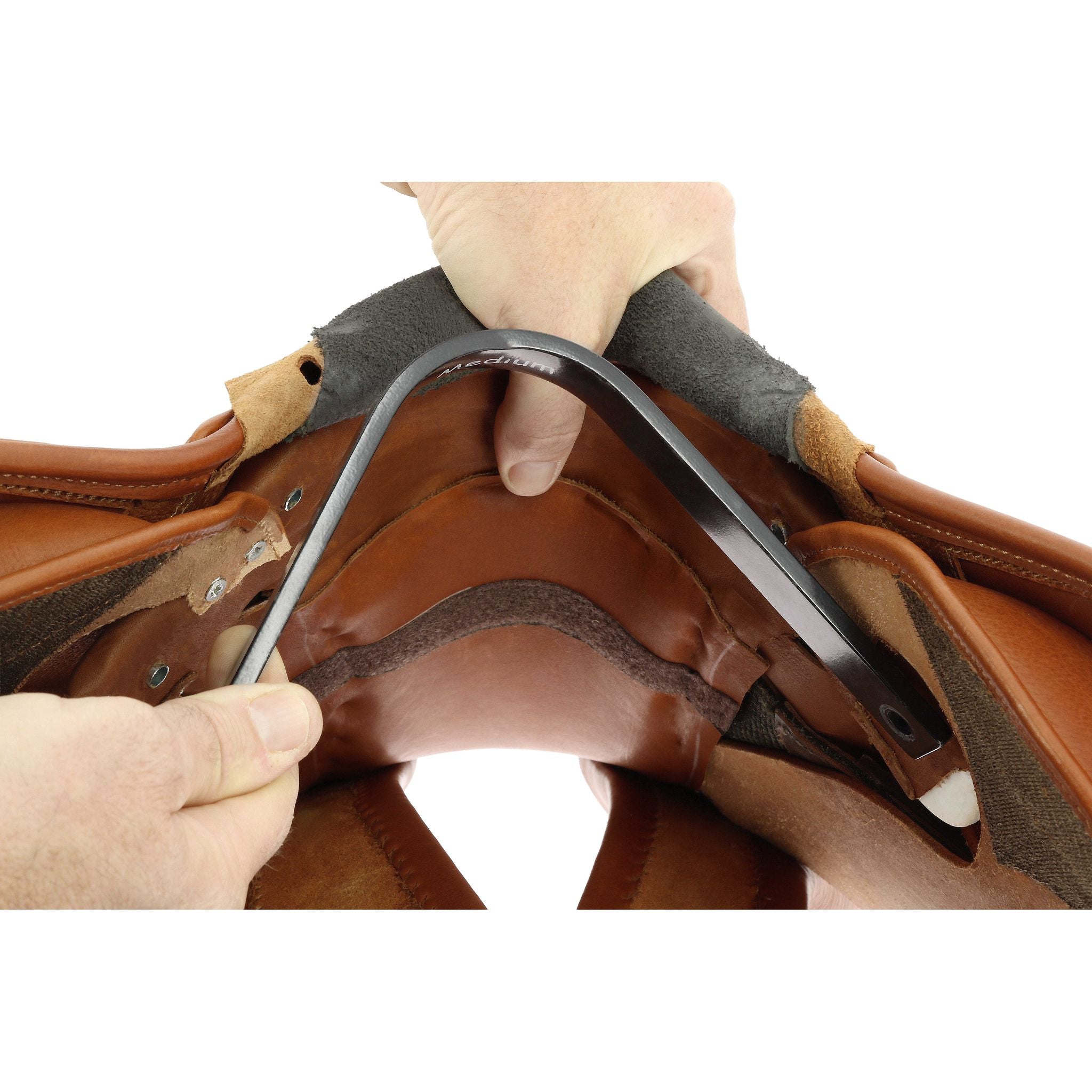 Interchangeable Gullet for Evolution GRAND PRIX Saddle - ERIC THOMAS Red - 702114001_zoom_4
