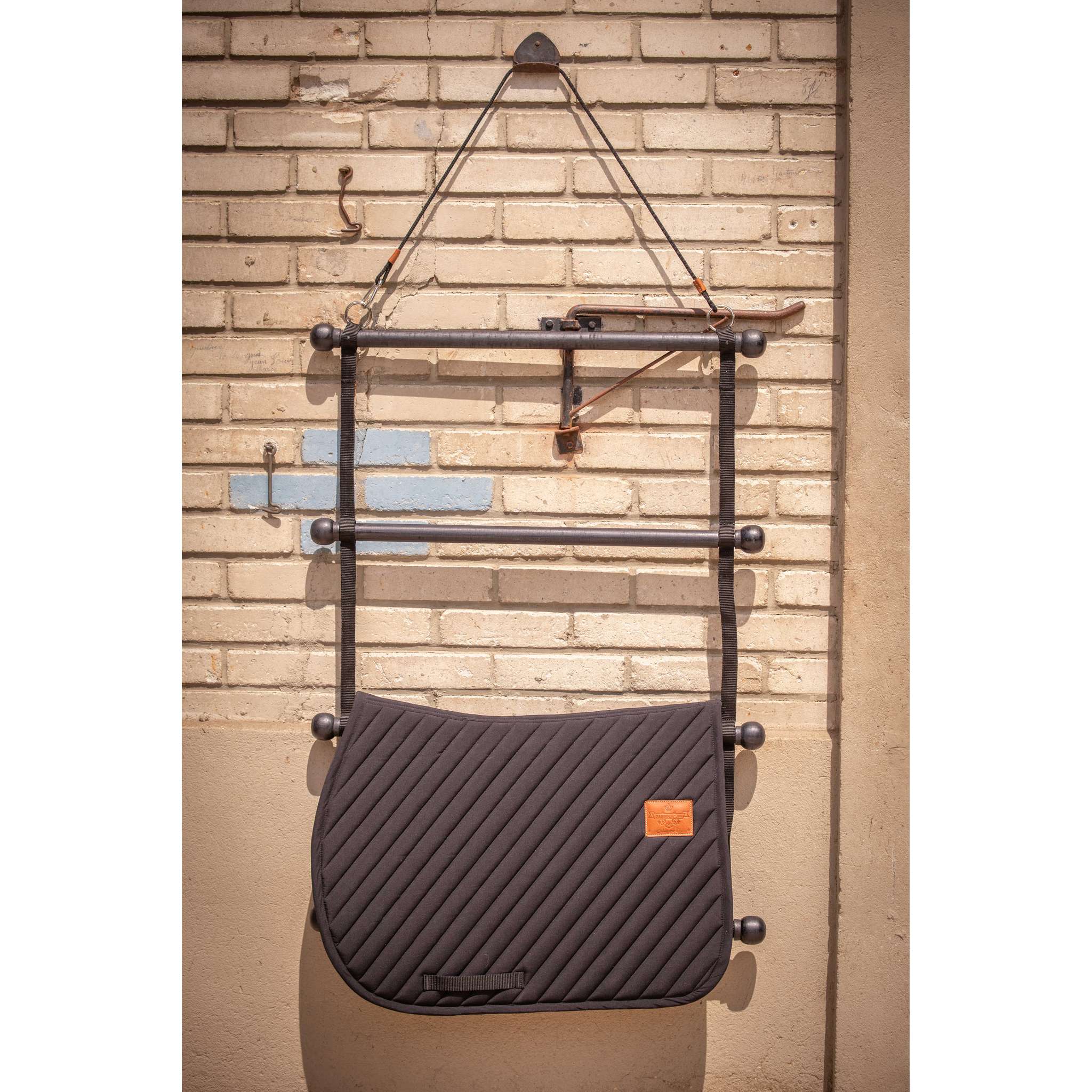 Paddock Sports Diagonal All-Purpose Saddle Pad Black - 204777002_ambi_11