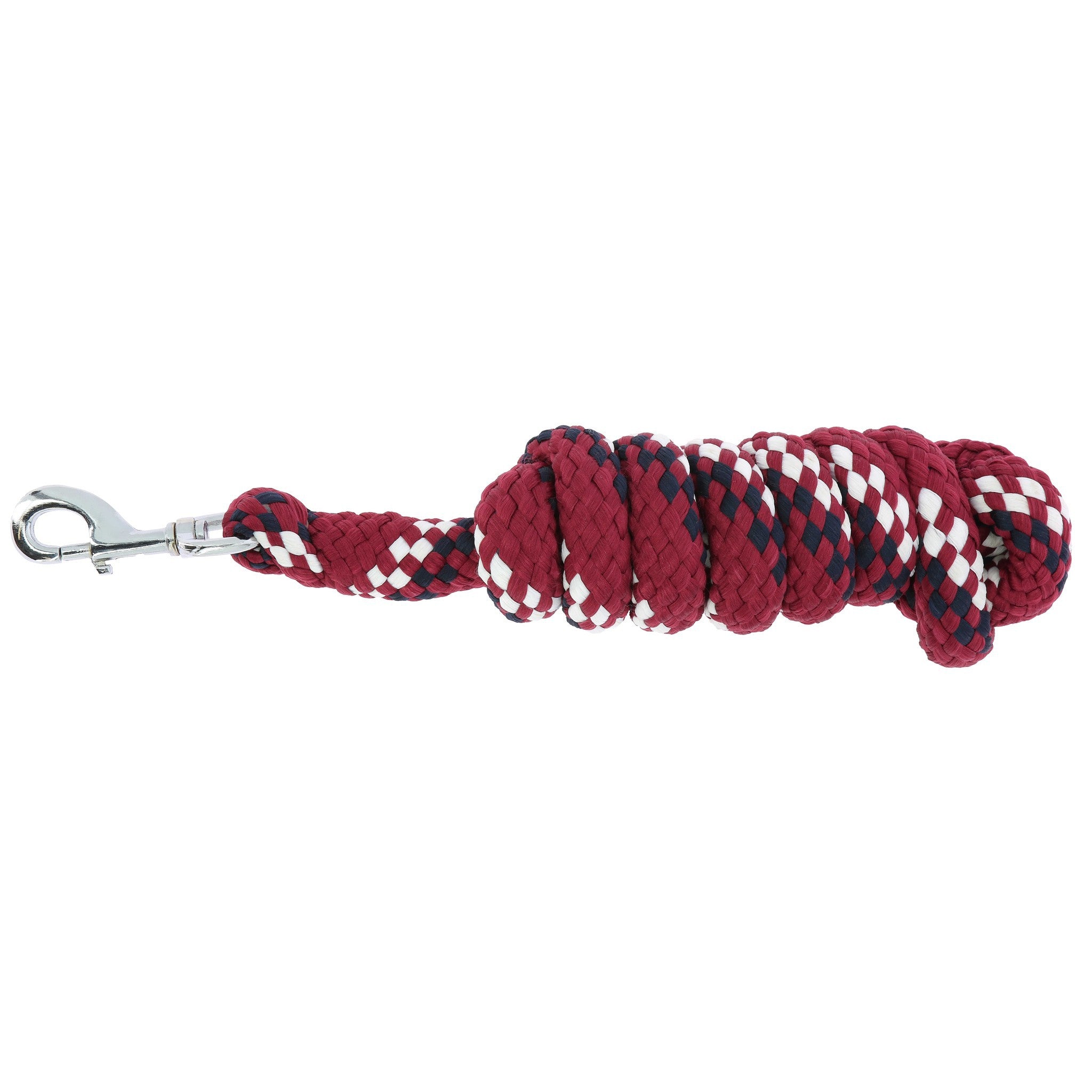 EQUITHÈME Ligne Lead rope Burgundy/navy/white 520061330