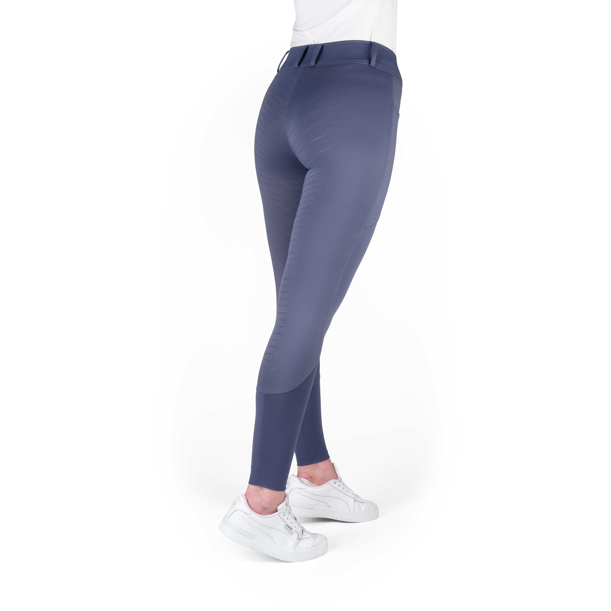 Je t’aime EQUITHÈME Elsa Breeches - Ladies Grey/blue 979842636