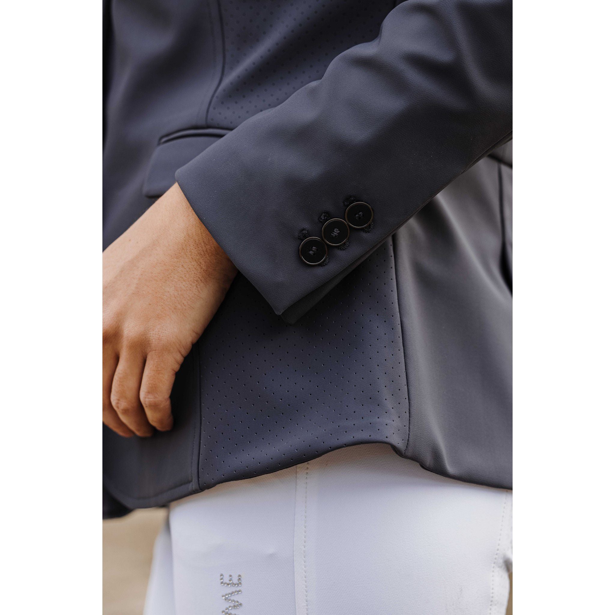 EQUITHÈME Nancy Show Jacket - Ladies Grey 988527136