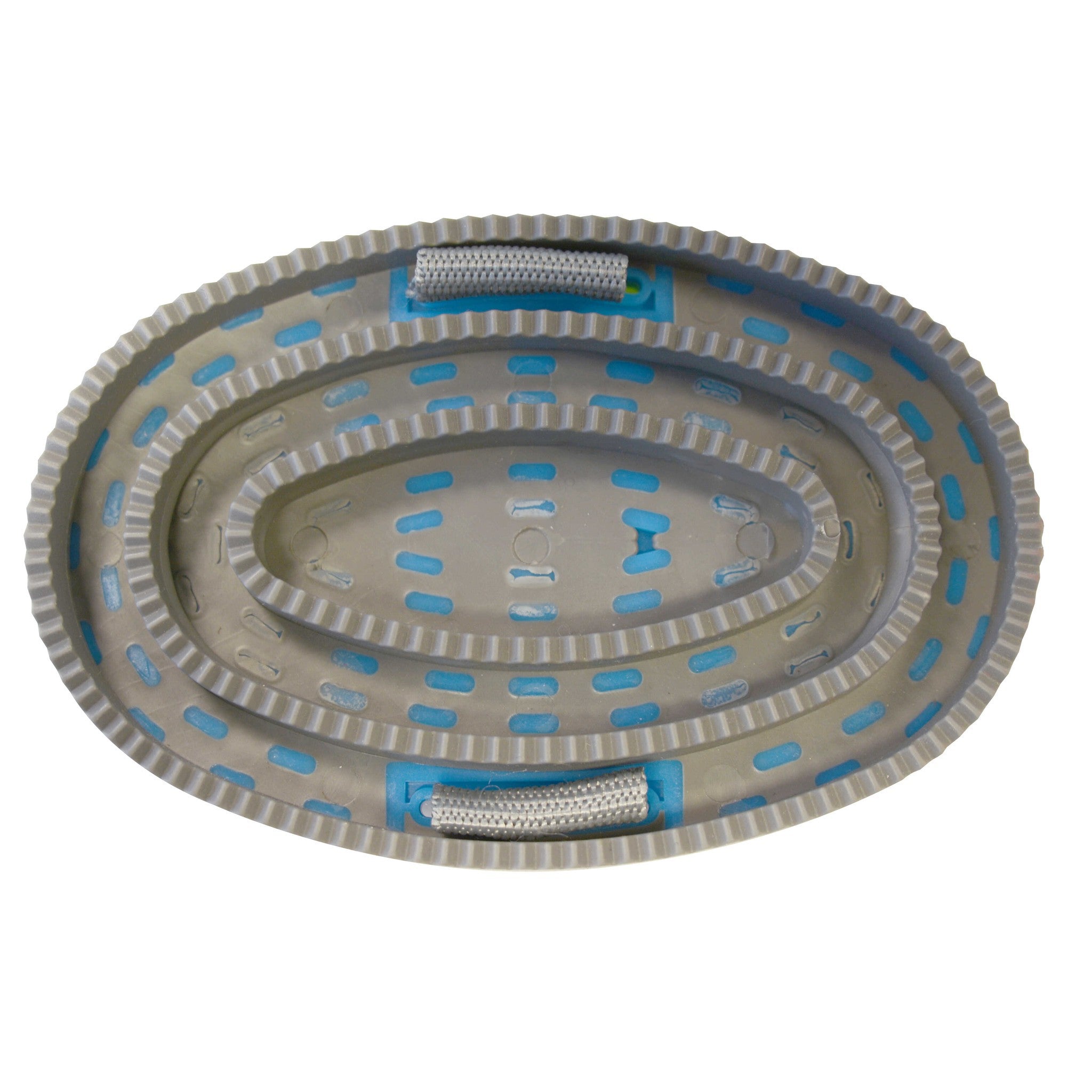 Hippo-Tonic Antimicrobien large curry comb Blue/grey 700665006