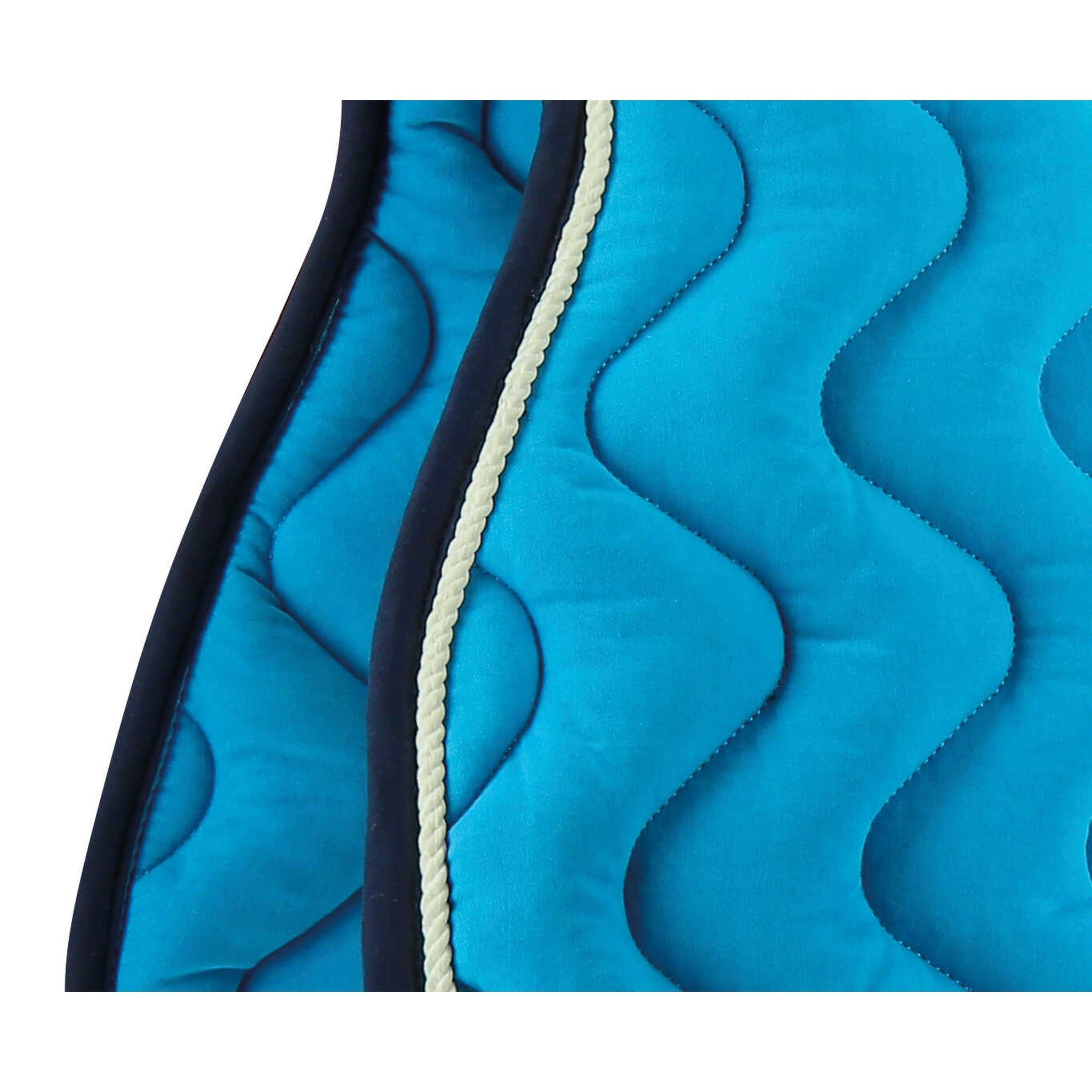 EQUITHÈME Polyfun Saddle pad - All purpose Turquoise 204450017