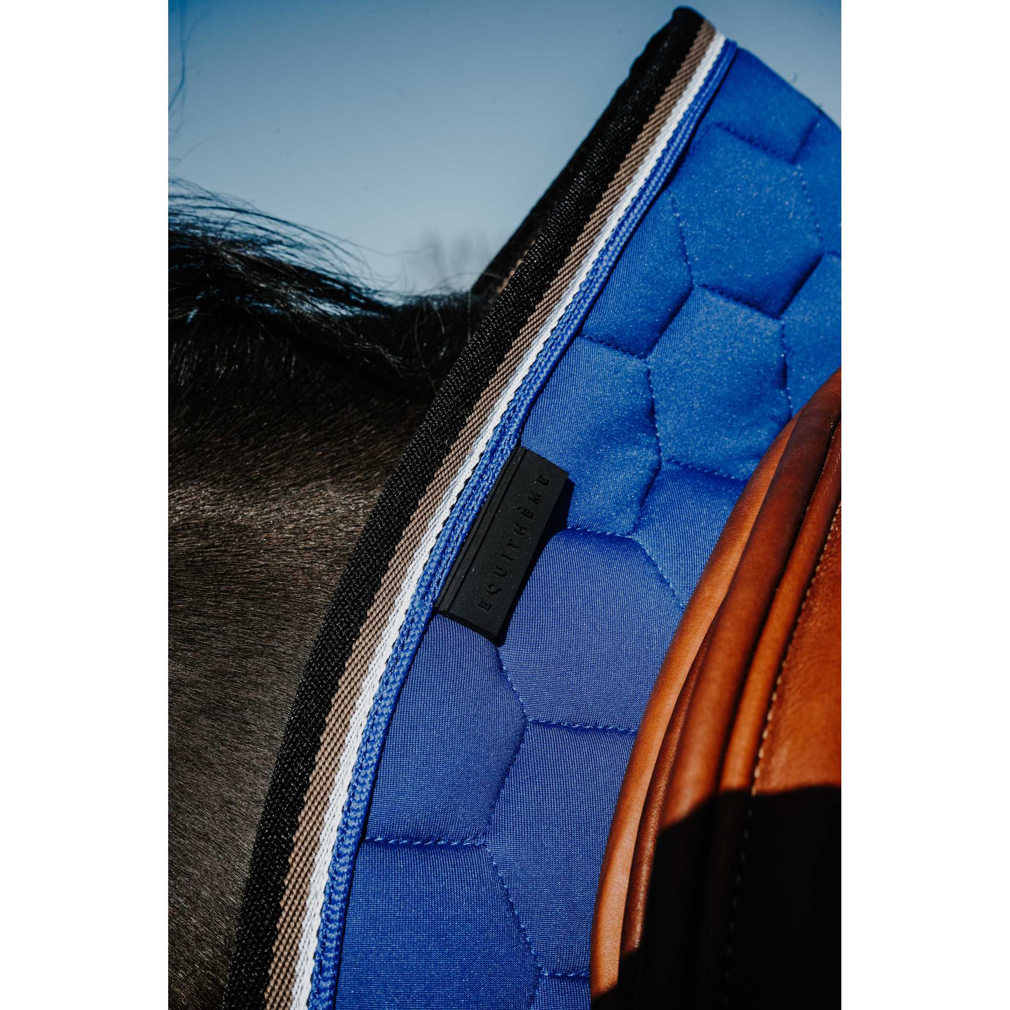 EQUITHÈME All-Purpose Saddle Pad - Coco Royal blue - 204913006_ambi_3