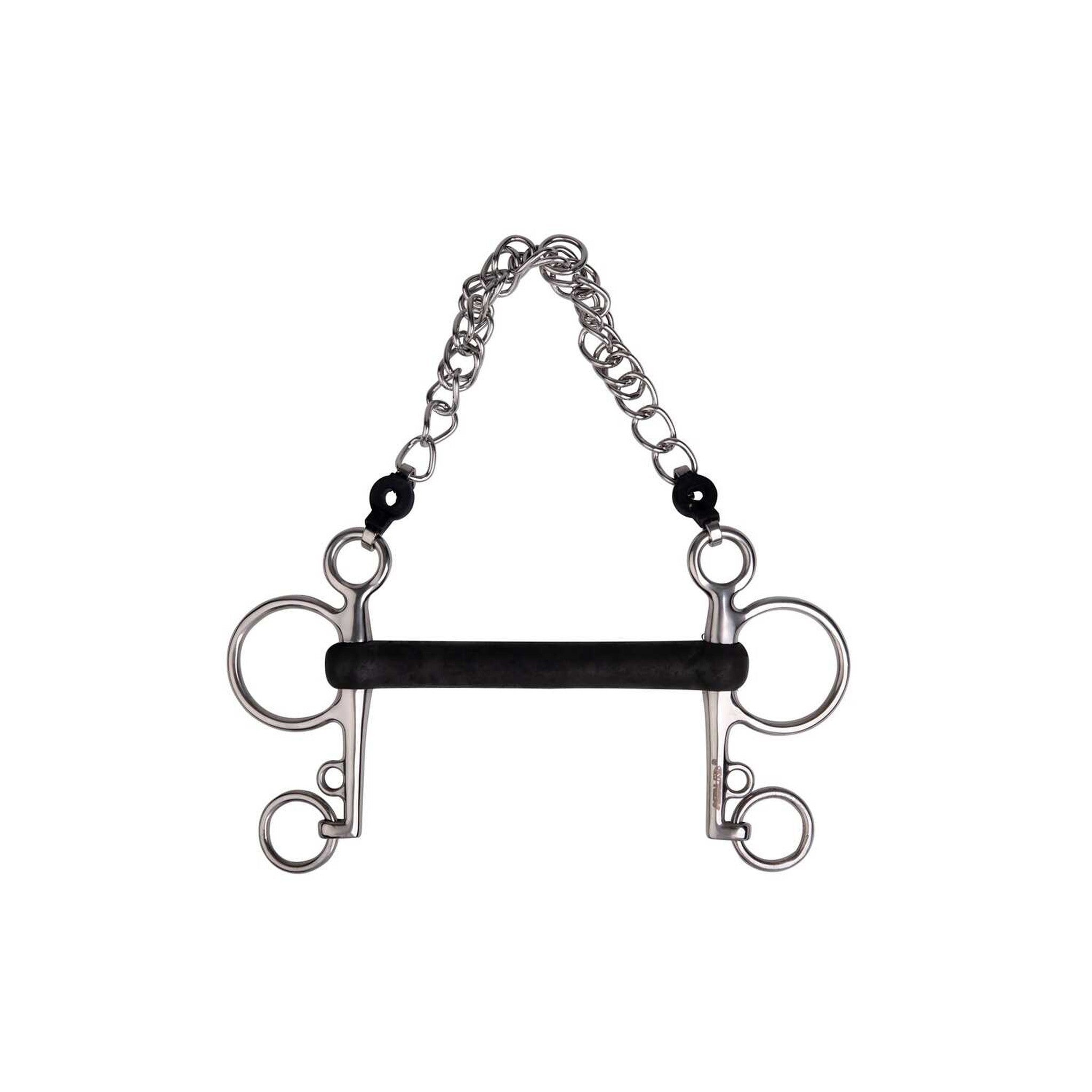 Metalab Rigid Rubber Straight Pelham bit 590072125