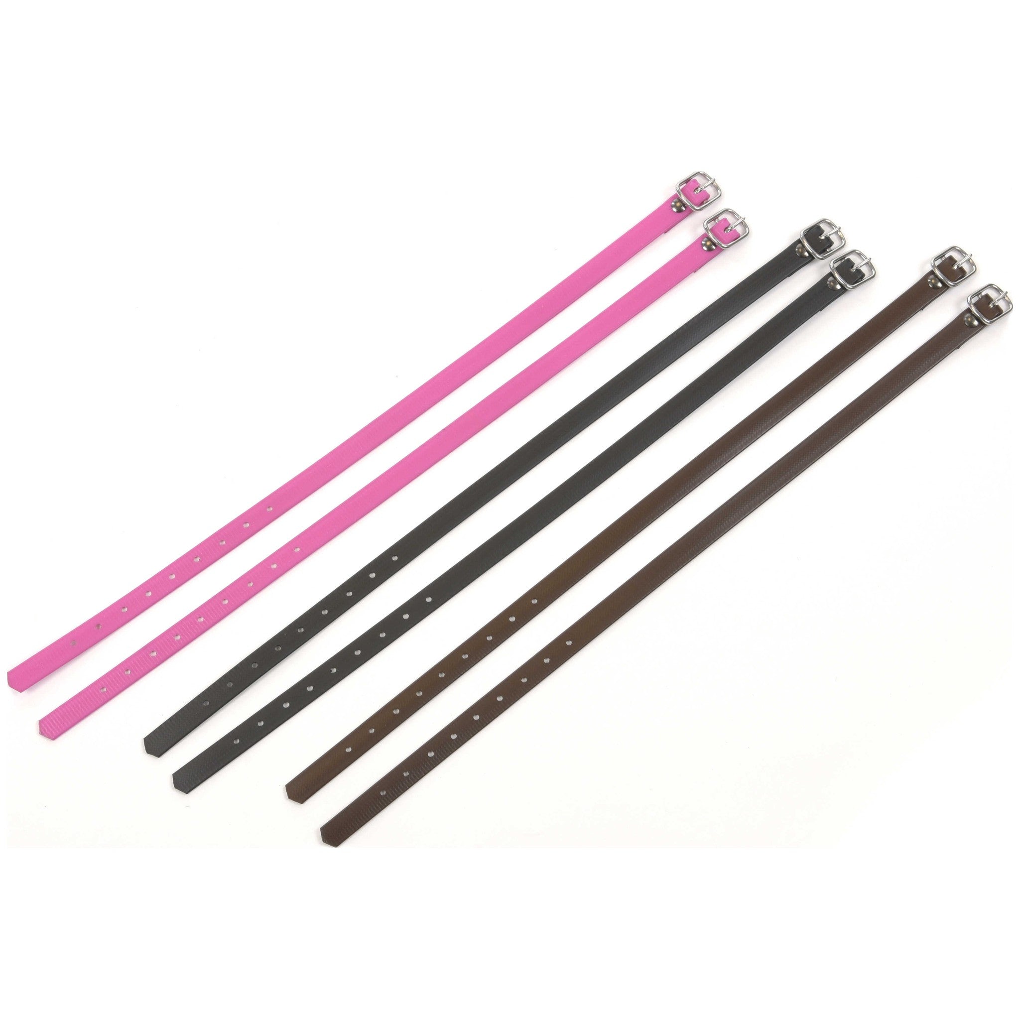 METALAB Flexicare Stirrup Leathers 45cm Black - 922079002_compo_2