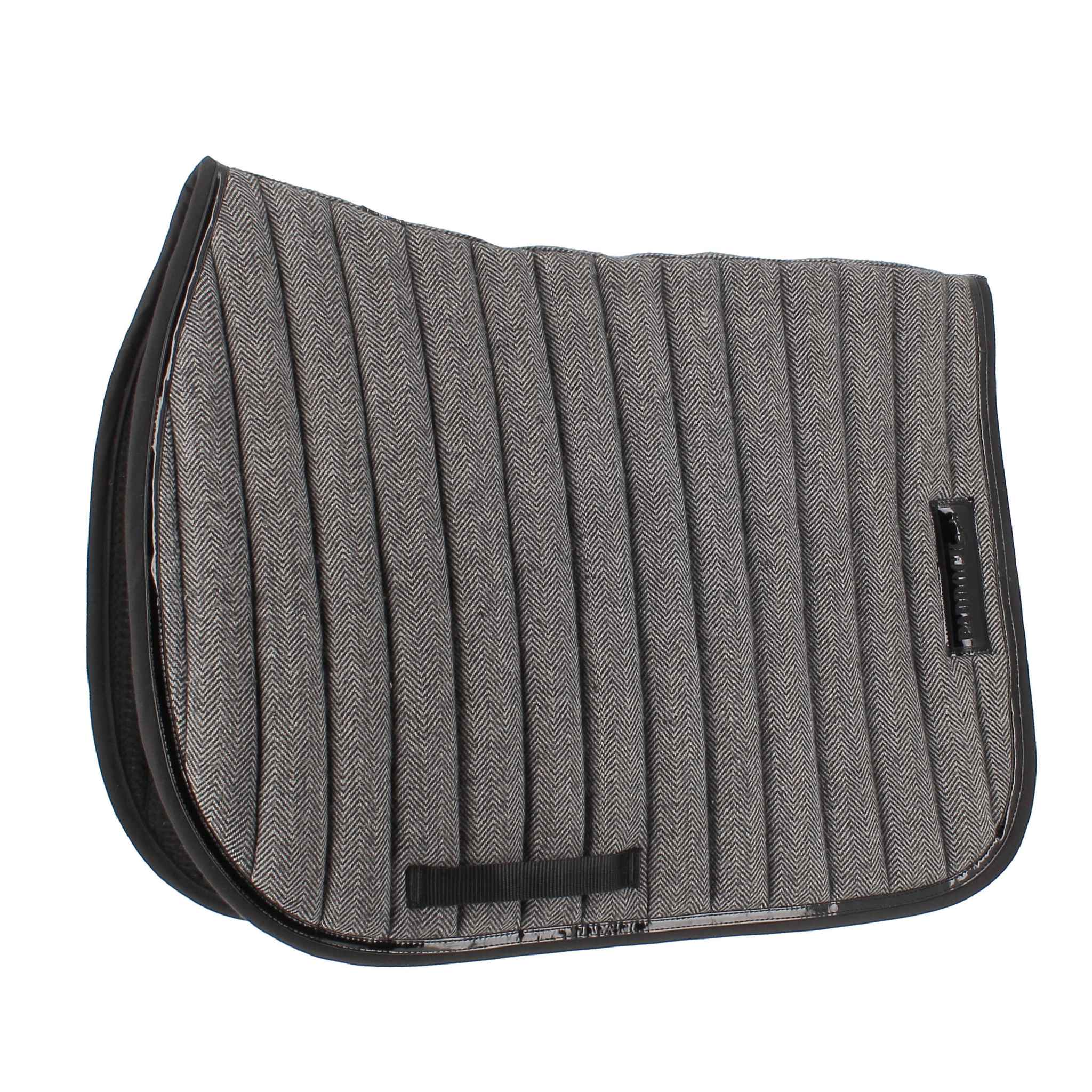 Paddock Sports Chevron All-Purpose Saddle Pad Grey - 204778011_packshot_1