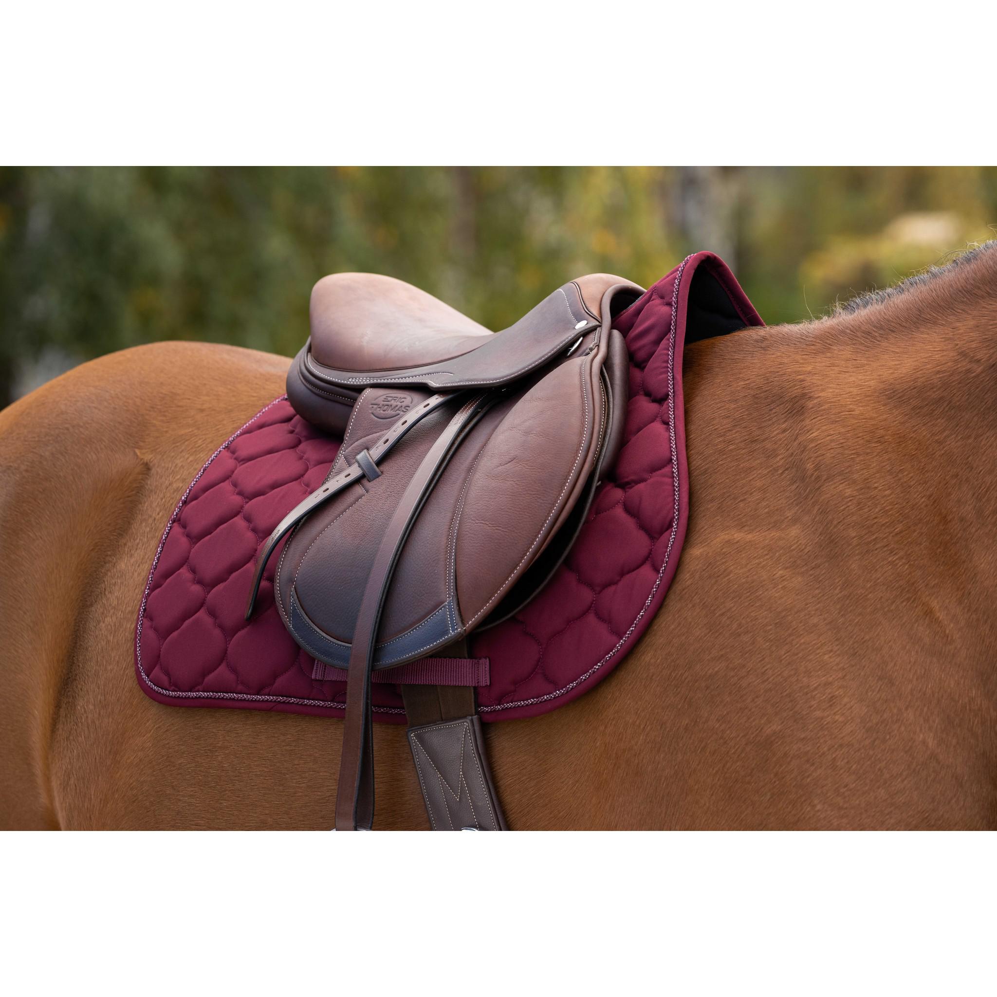 Riding World Rope Saddle pad - All purpose Burgundy 204535033