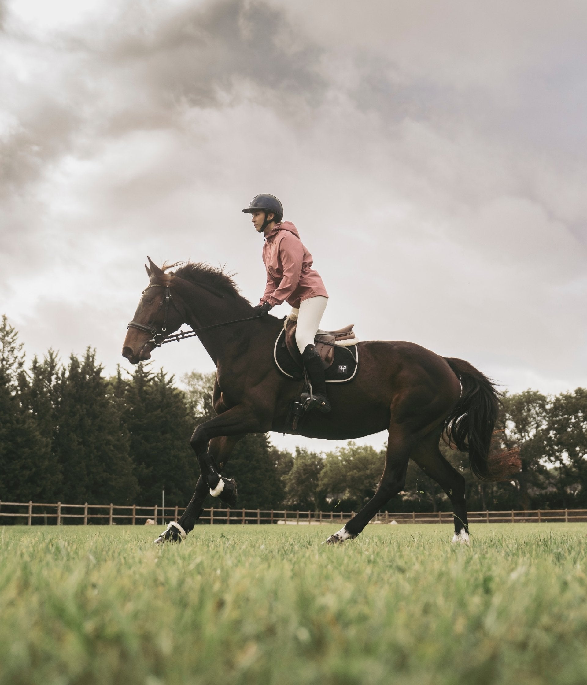Horse Pilot Raintech Jacket Women - Mesa Pink