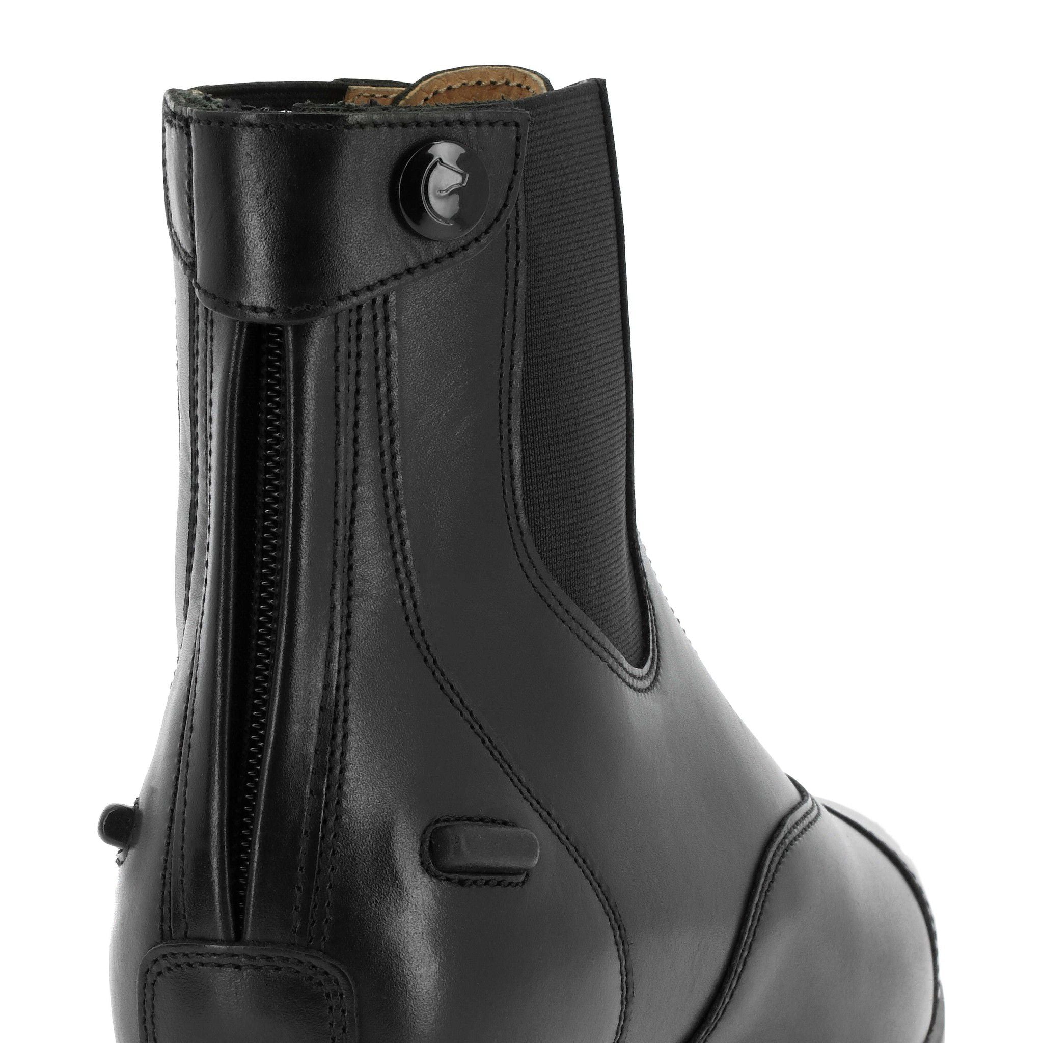 EQUITHÈME Chic Lace + Zip Boots Black 914037239