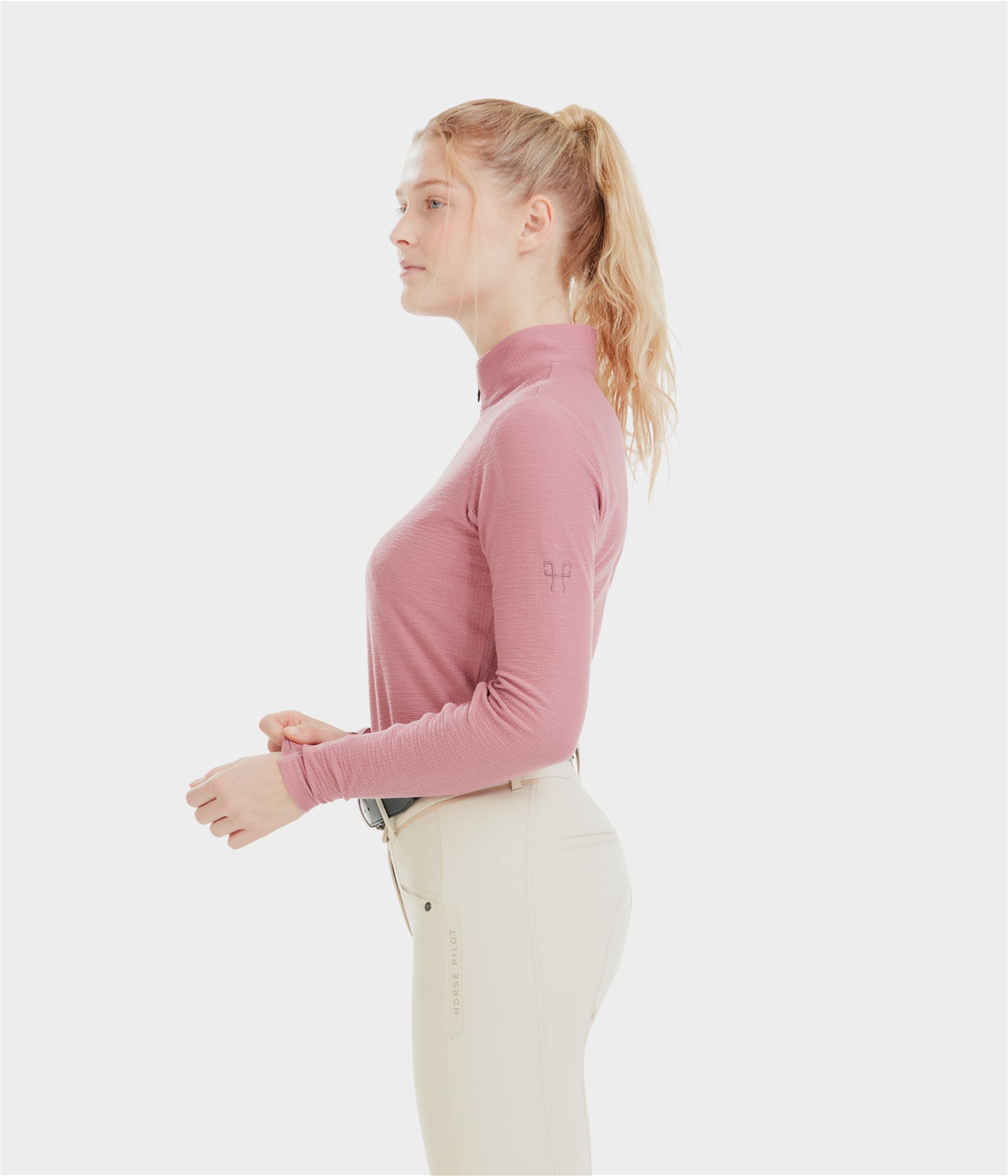 HORSE PILOT Suntech Shirt Women - Brick Dust