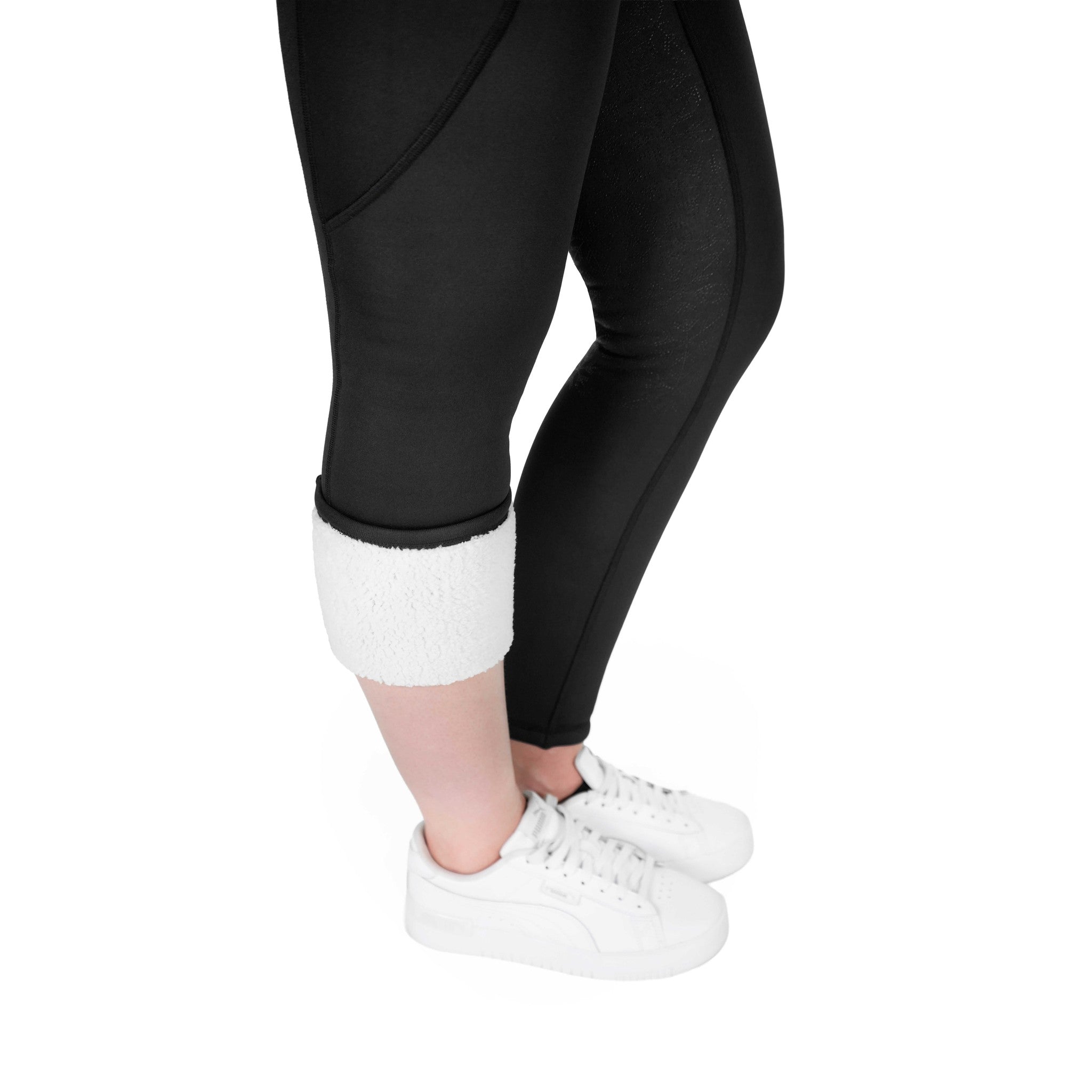 EQUITHÈME 'Je t'aime' Neva Leggings for Kids Black - 979168236_zoom_3