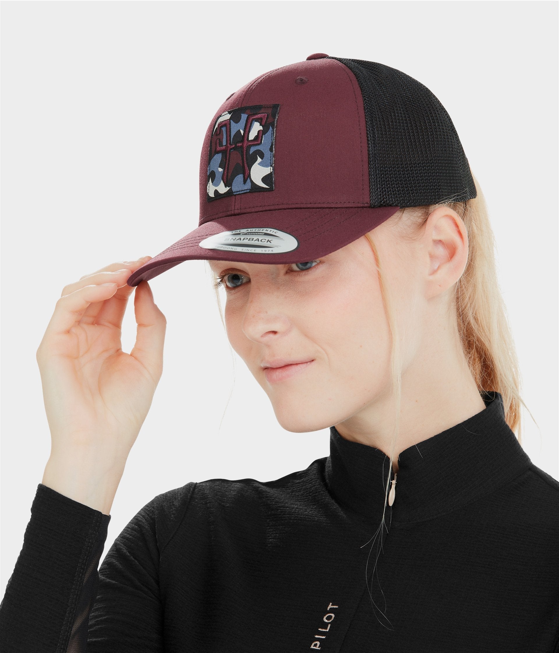 HORSE PILOT Trucker Cap - Gold Beige