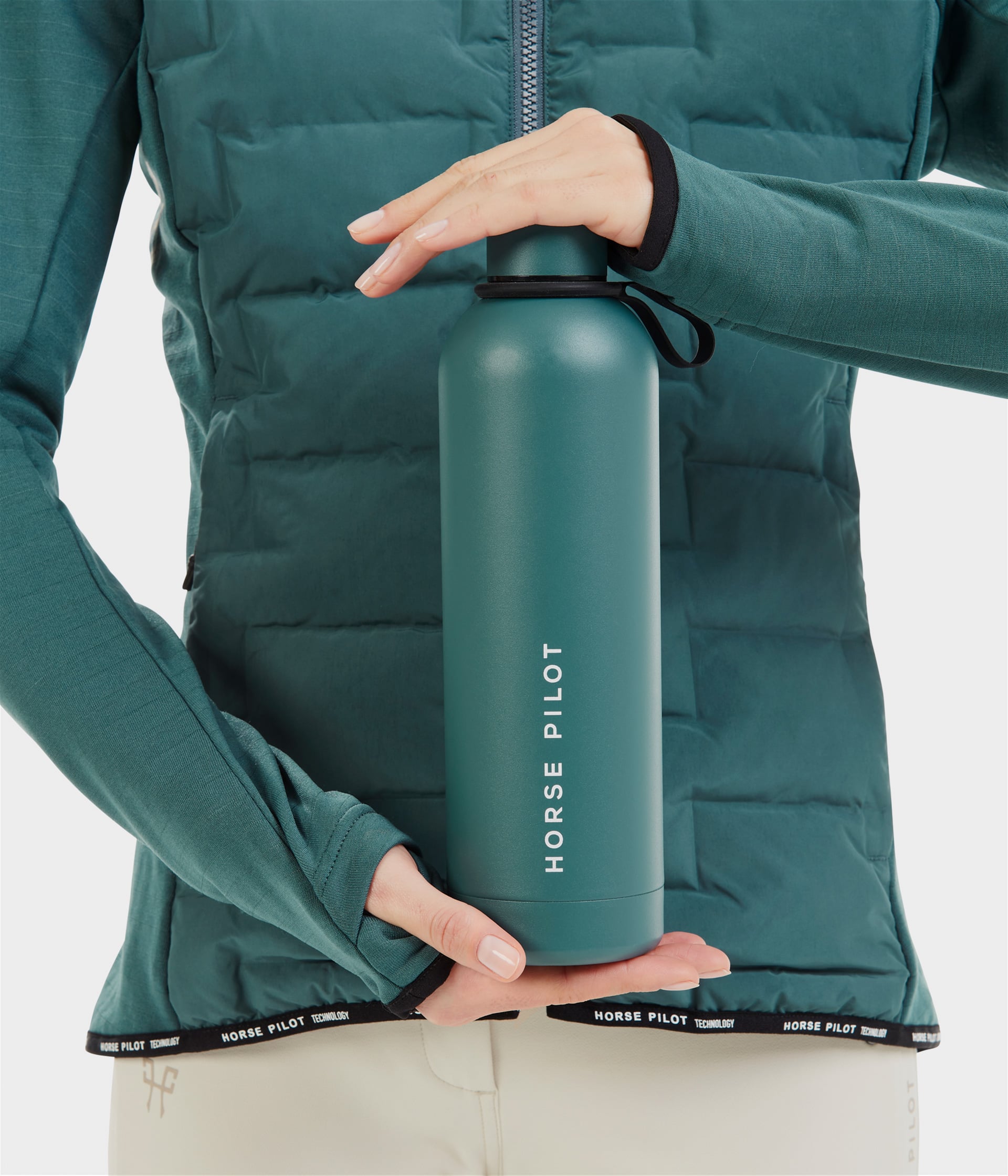 HORSE PILOT Insulated Bottle - Balsam Green
