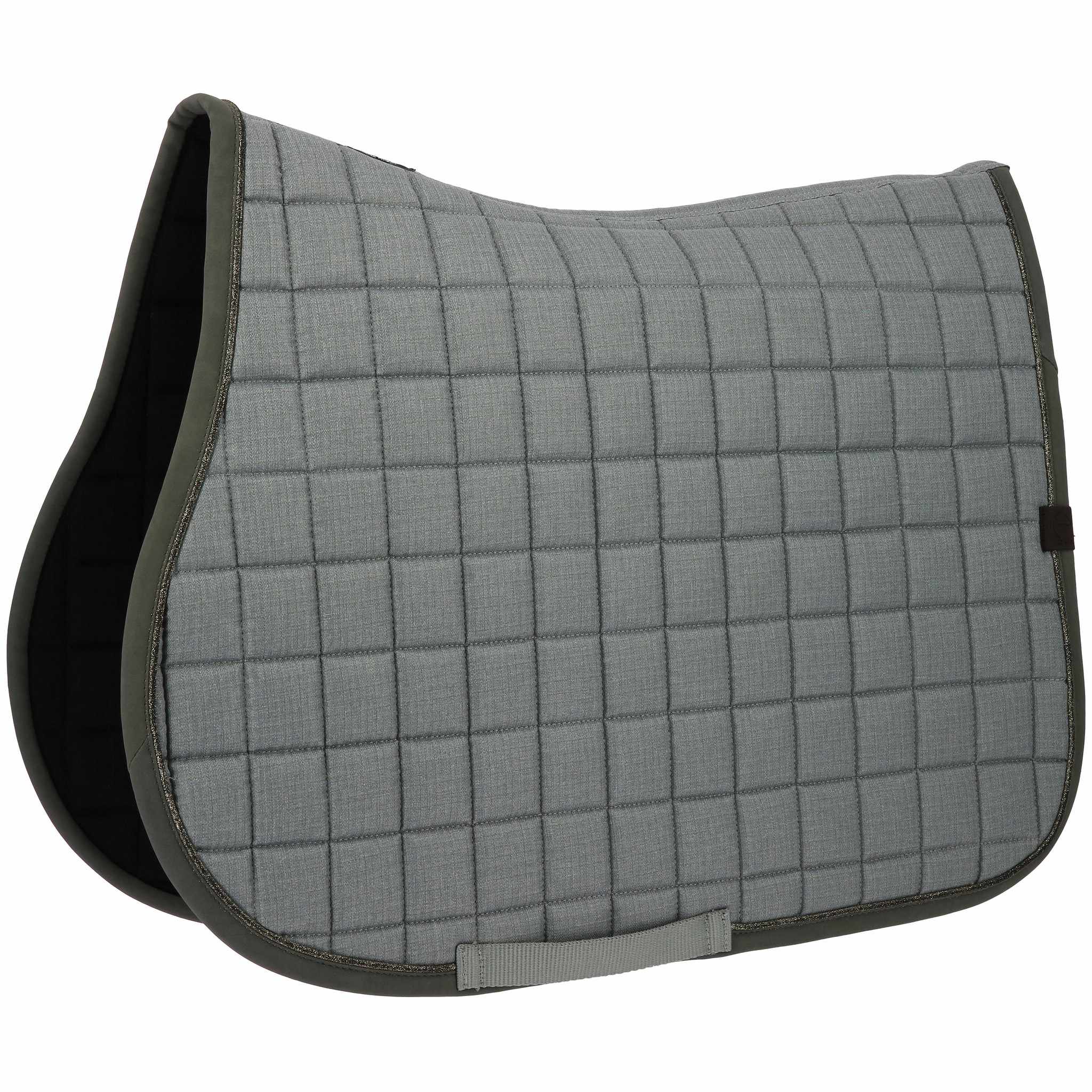 EQUITHÈME Chic saddle pad - All purpose Grey 204001011
