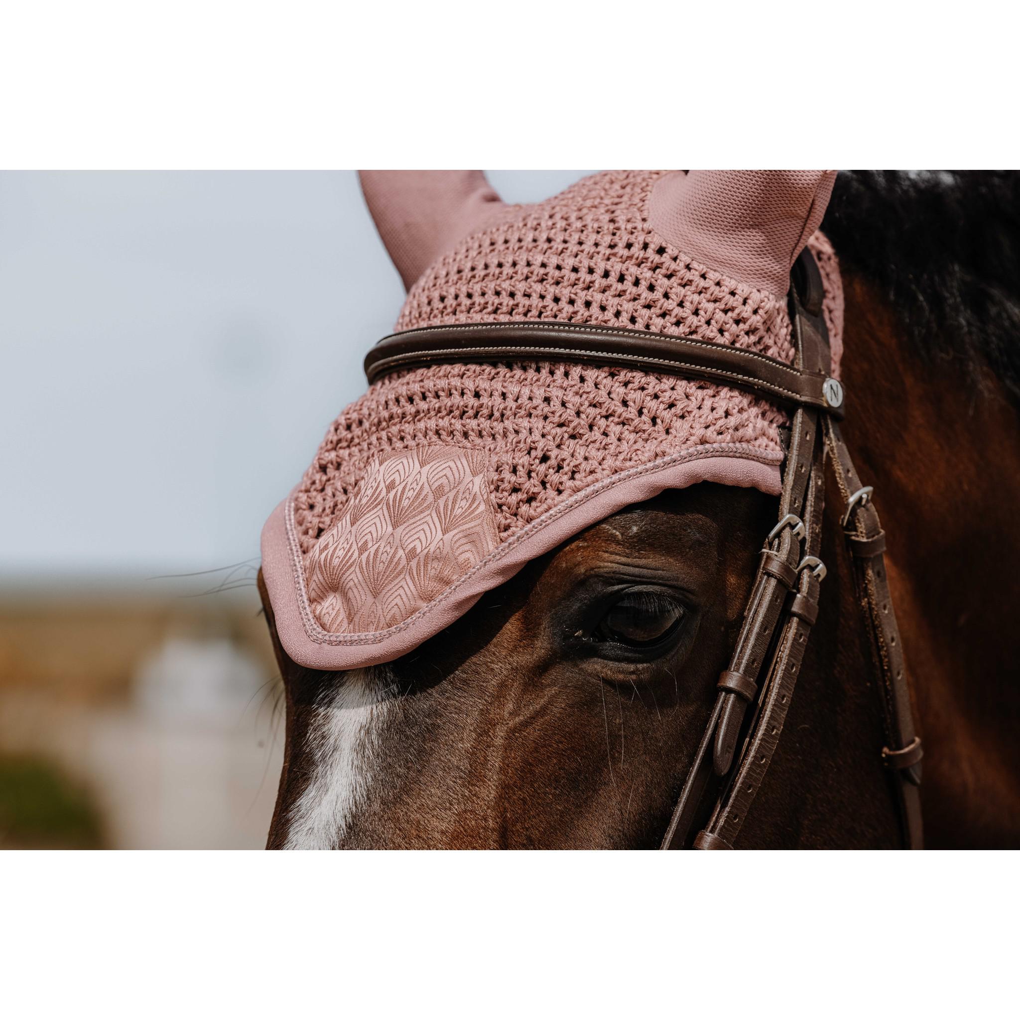 EQUITHÈME Brocart fly veil Pink 306881013