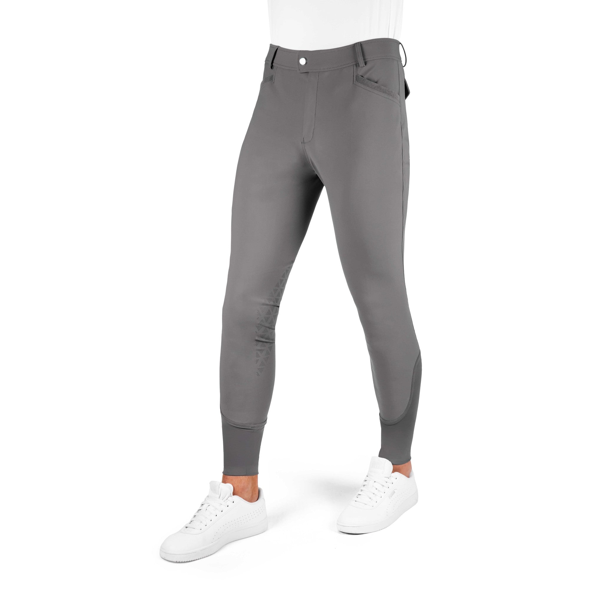 EQUITHEME Sam Pants for Men Dark grey - 979369640_packshot_4