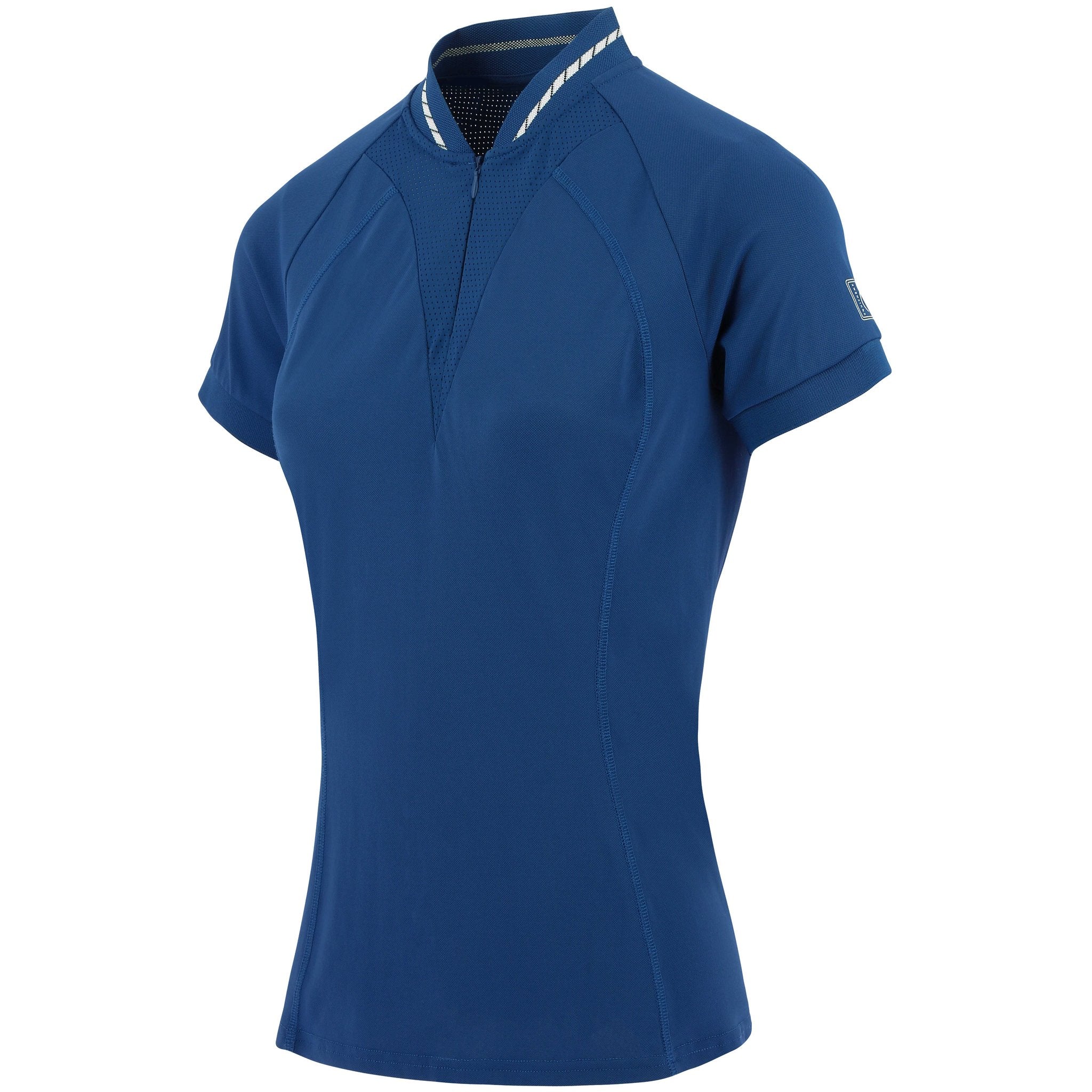 EQUITHÈME Elodie Polo Shirt - Women - Blue - 962086064_packshot_2