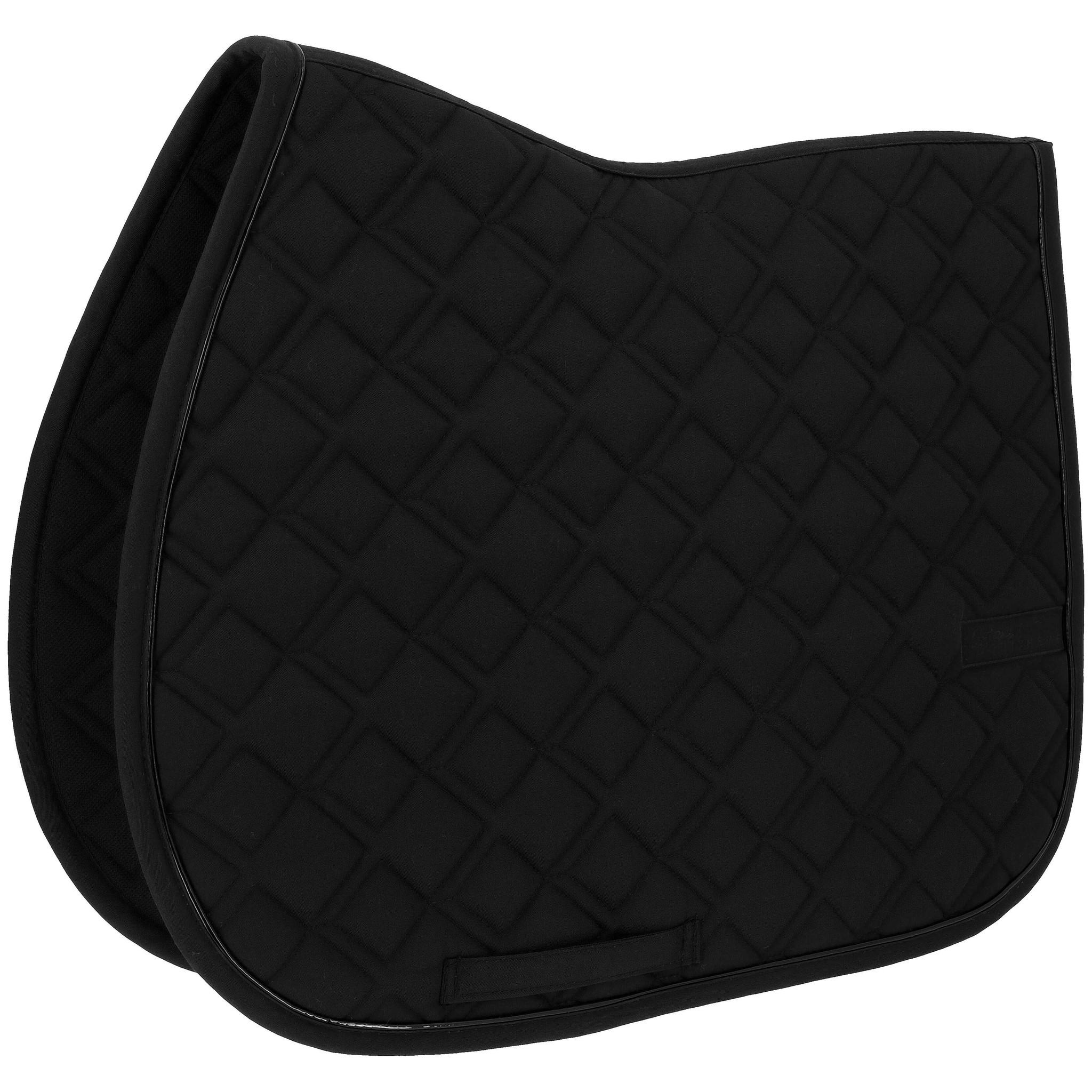Je t'aime EQUITHÈME Mirror Saddle Pad - All purpose Black 204505002