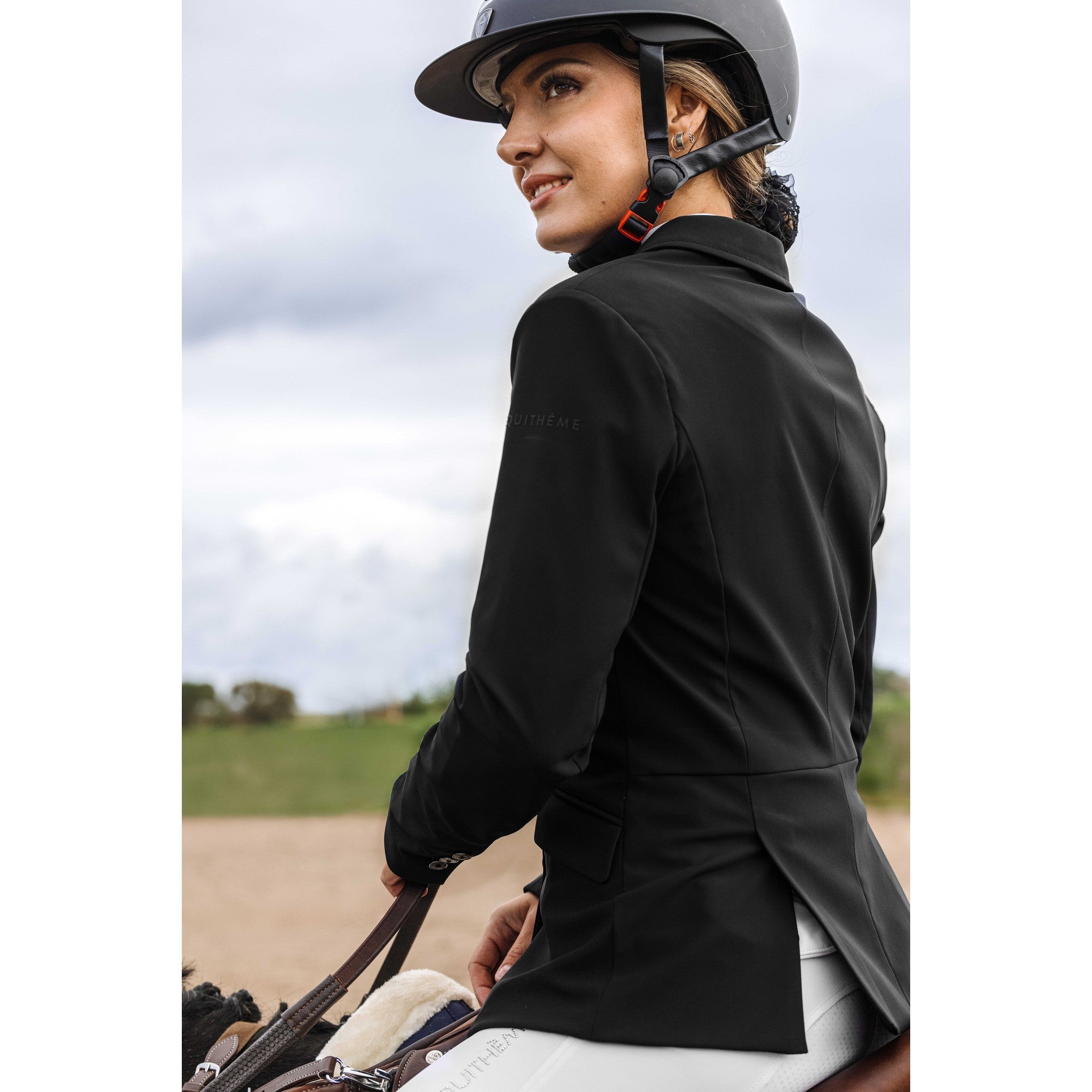 EQUITHÈME Nancy Show Jacket - Ladies Black 988527236