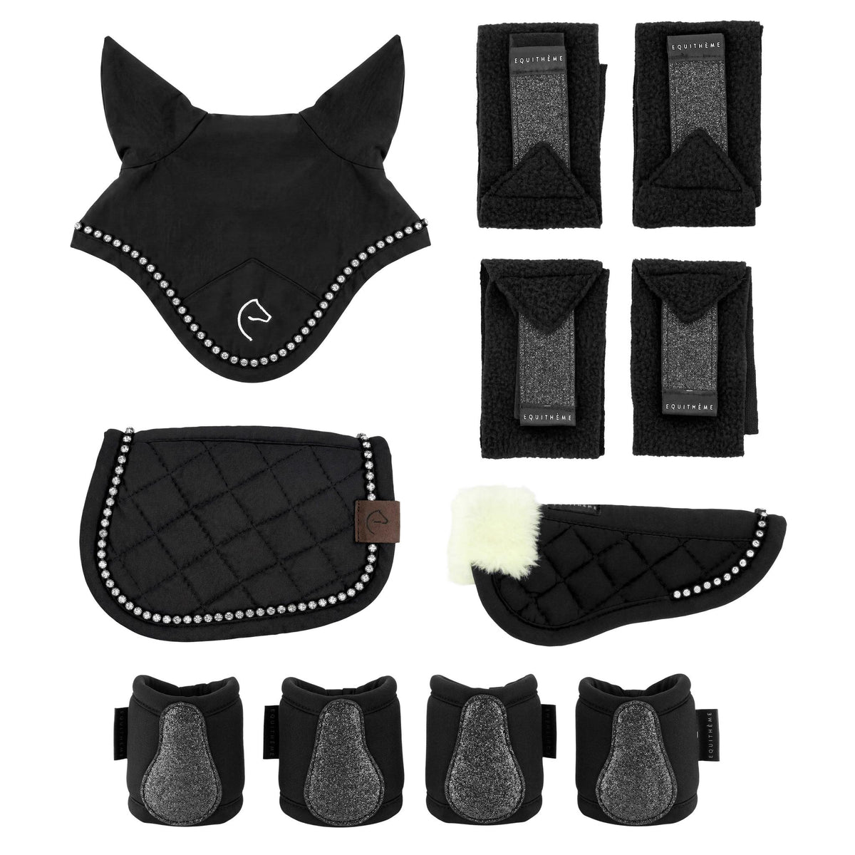 Pony Academy Glitter 5 Mini Accessory Set - Black - 901437002_packshot_1