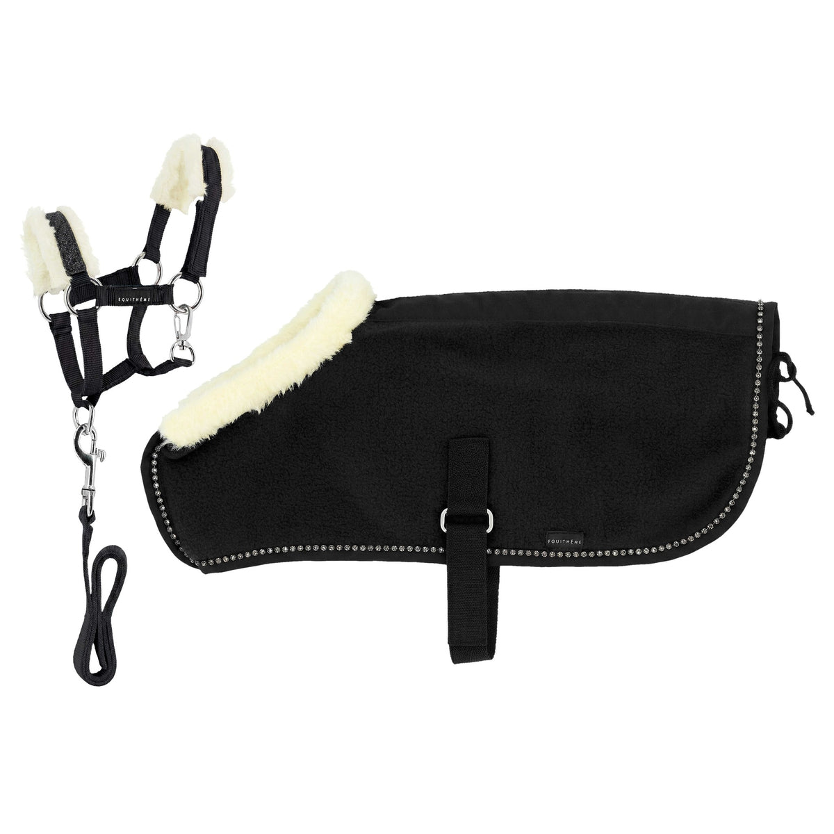 Pony Academy Glitter Mini Halter and Blanket Set - Black - 901438002_packshot_1