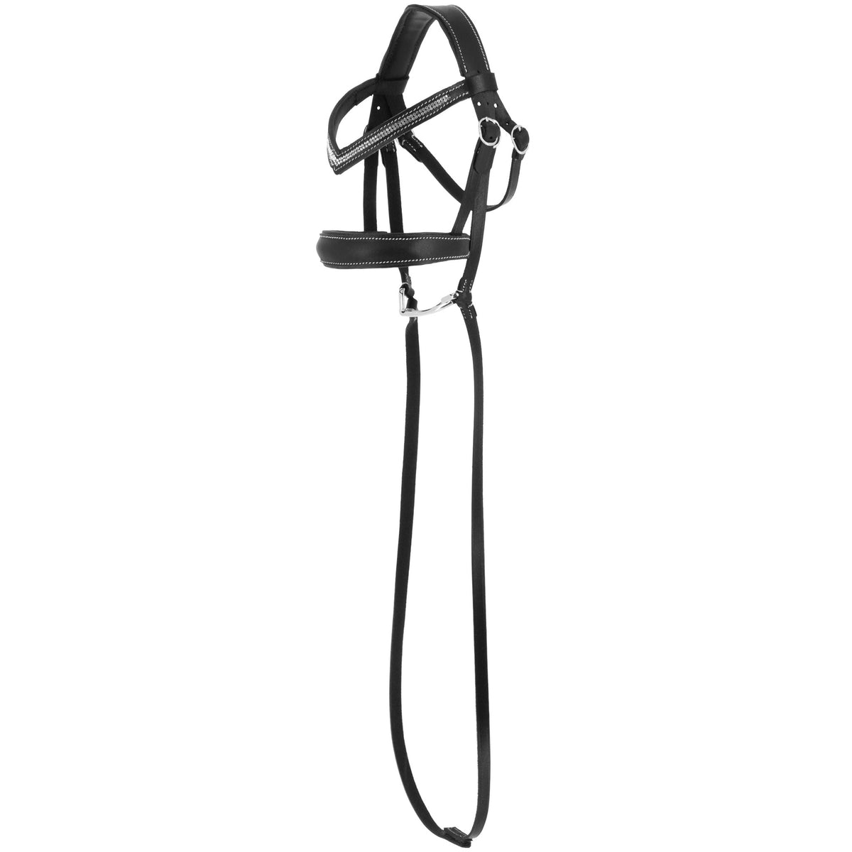 Pony Academy Anatomical Bridle for Hobby Horse - Black - 901448002_packshot_1
