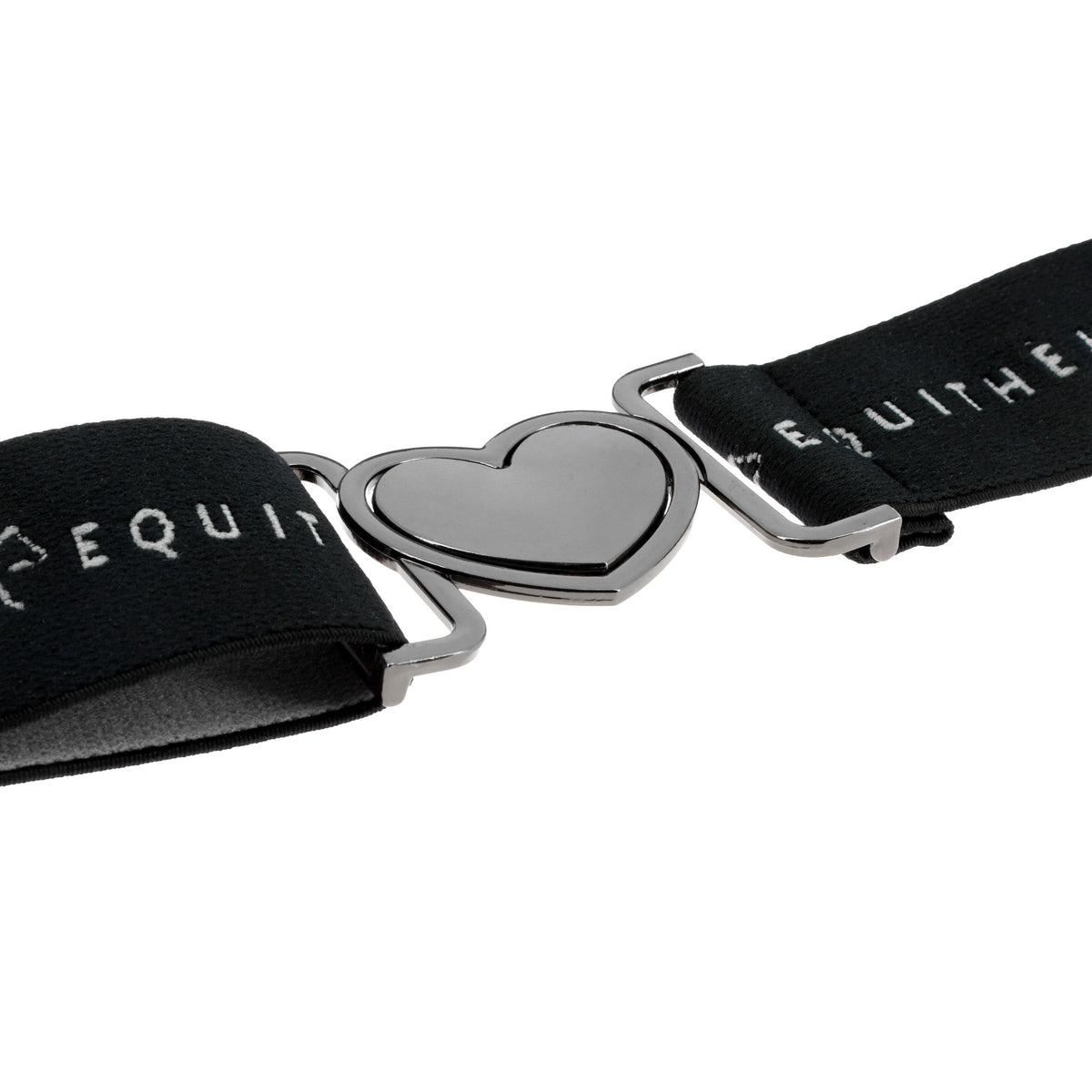 Je t'aime EQUITHÈME EK- Cœur Elastic Belt - Black - 906013002_zoom_1