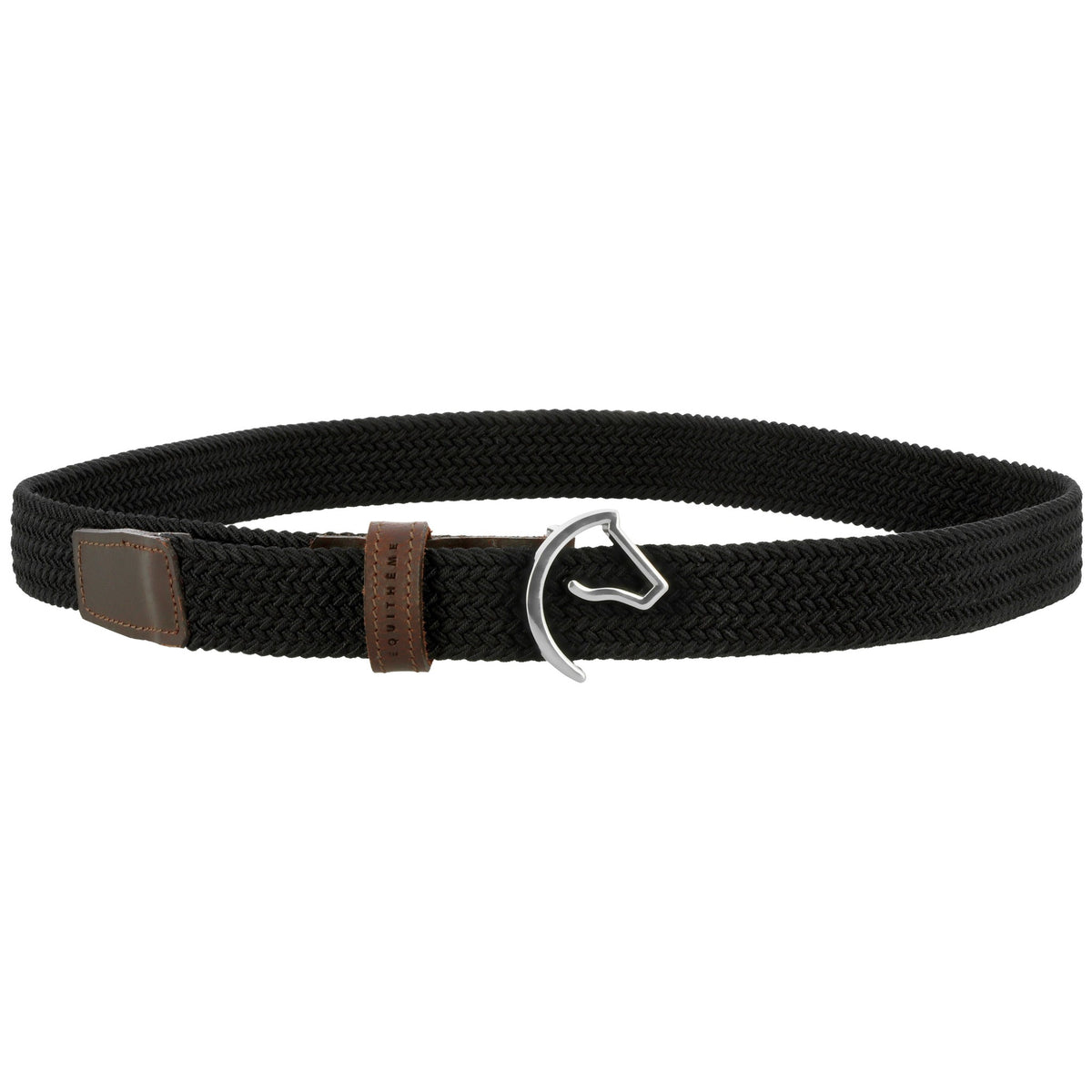 EQUITHÈME EK-Horse Braided Belt - Black - 906019285_packshot_1