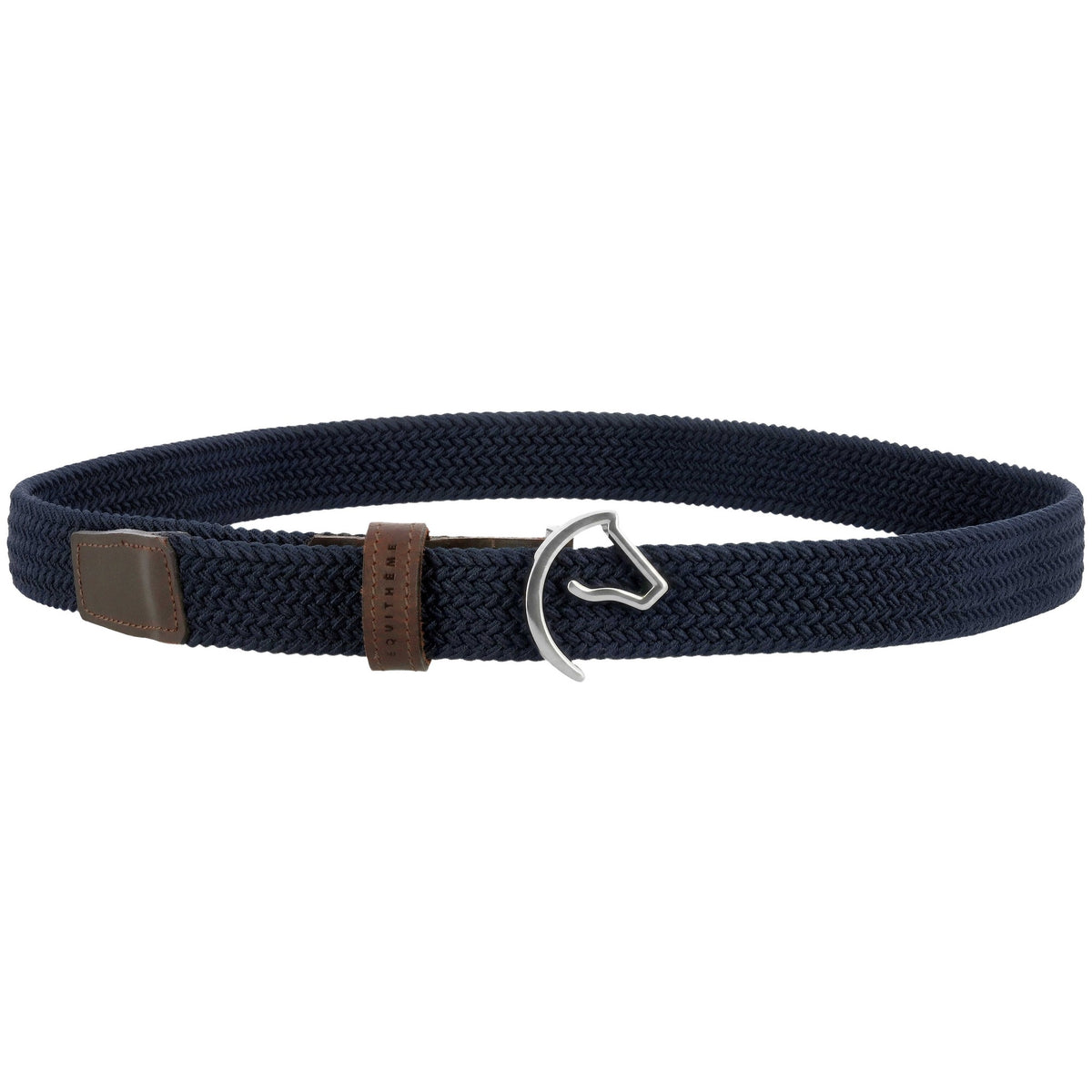 EQUITHÈME EK-Horse Braided Belt - Navy blue - 906019785_packshot_1
