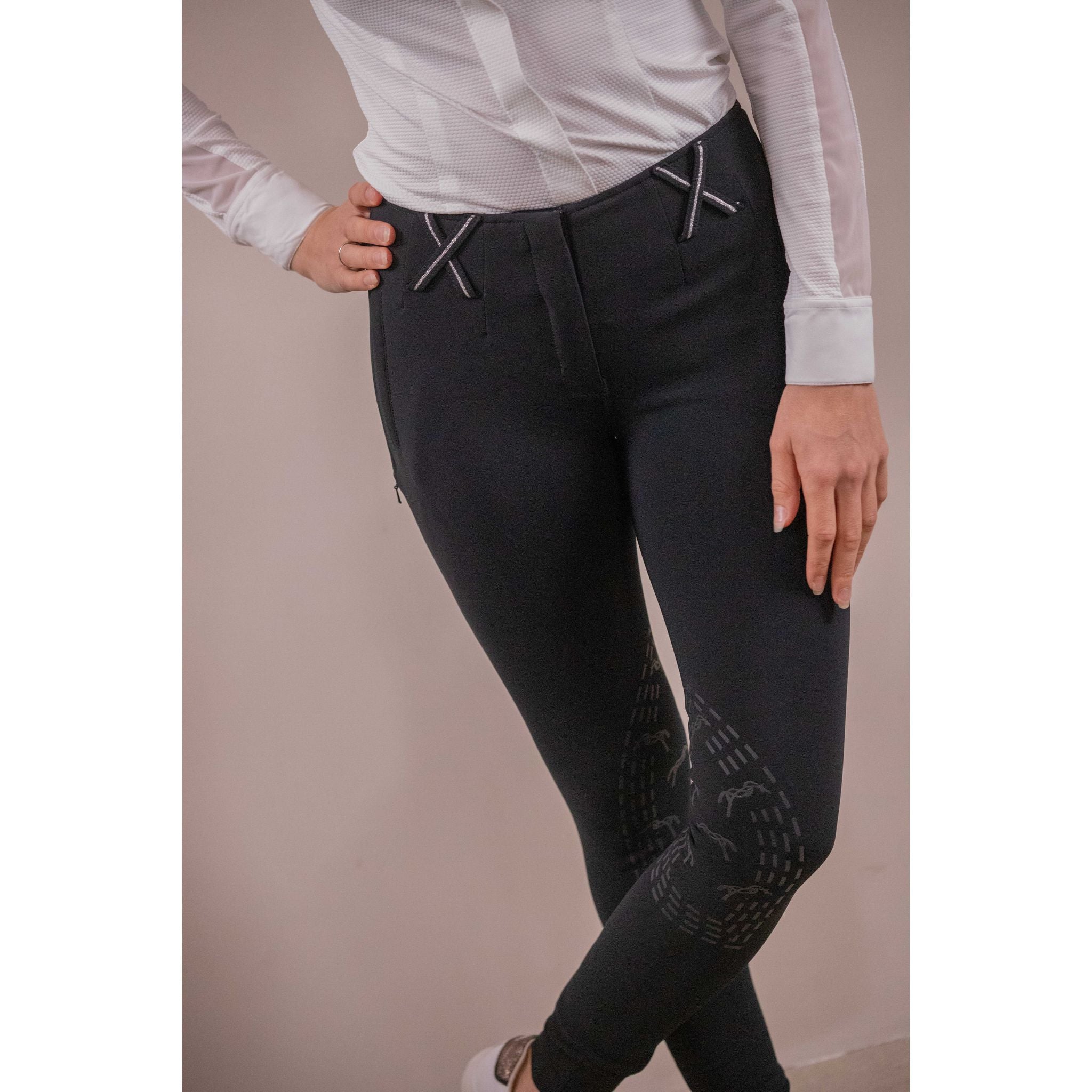 Penelope Zuri Riding Pants for Women Black - 979994234_zoom_2
