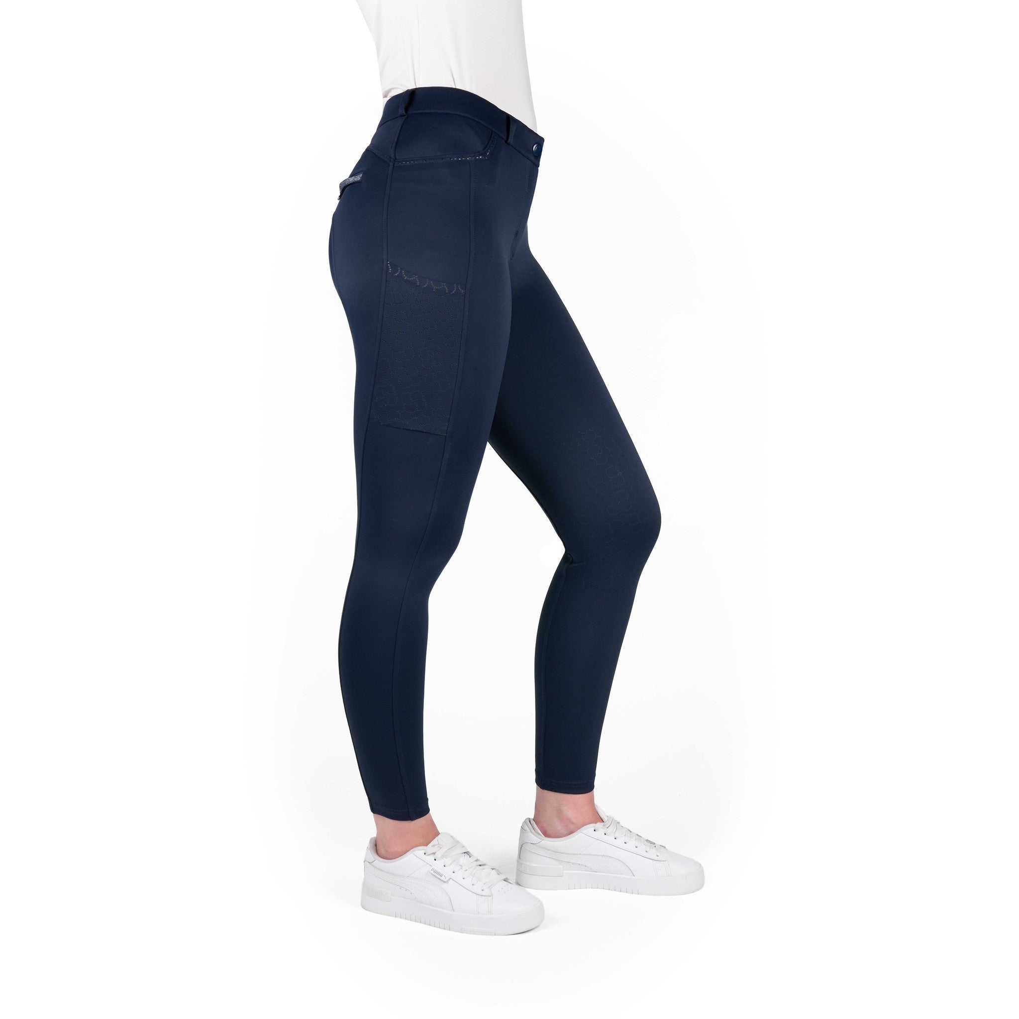 EQUITHÈME Capucine Breeches - Ladies Navy blue 979861736