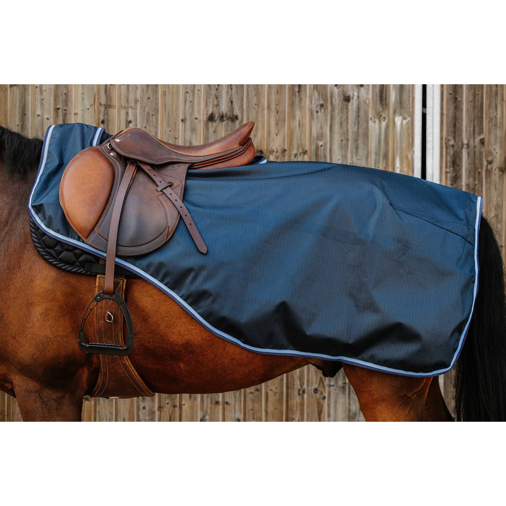 Riding World Eco 600D Exercise Sheet Navy blue 400241155