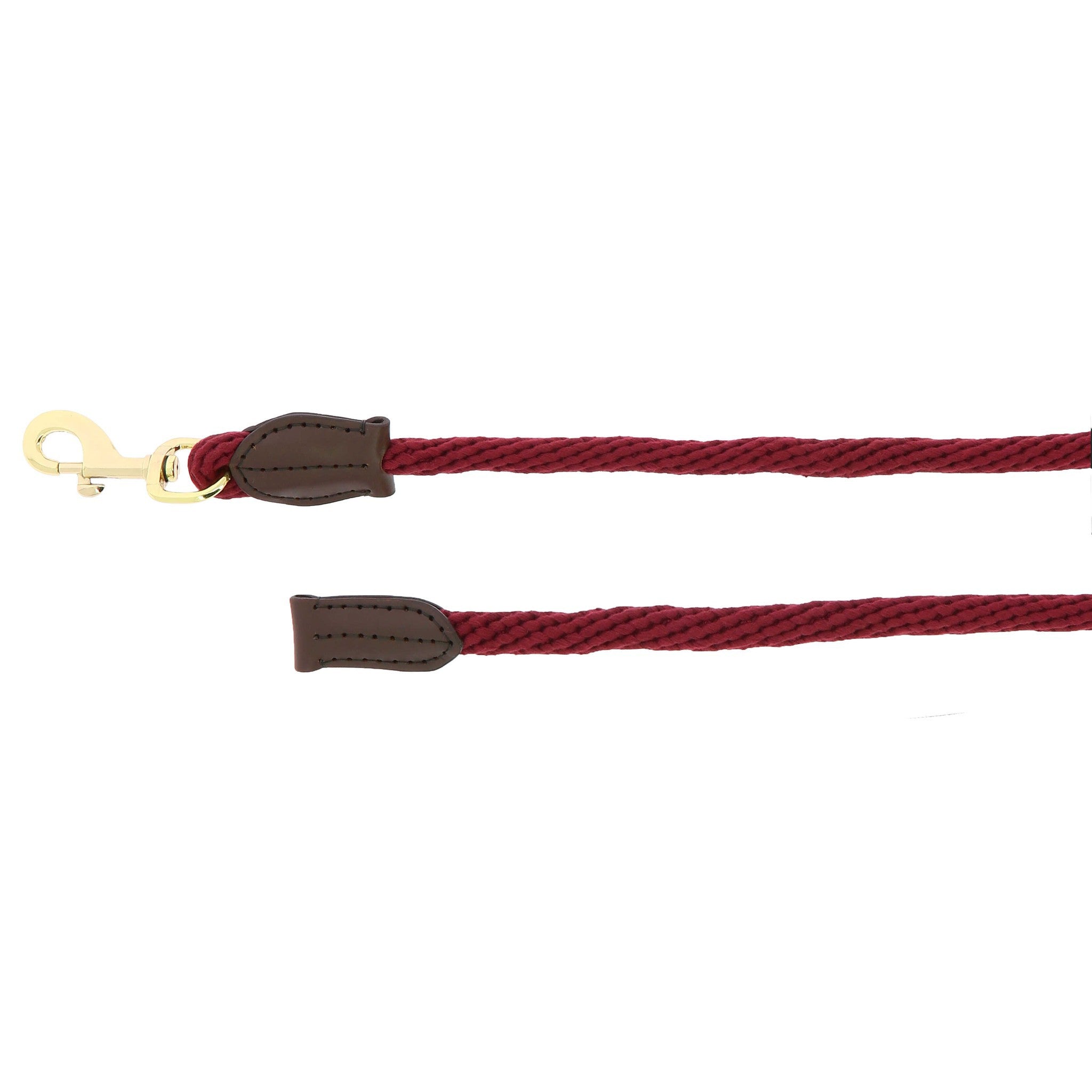 Norton Leather lead rope Burgundy 520056433
