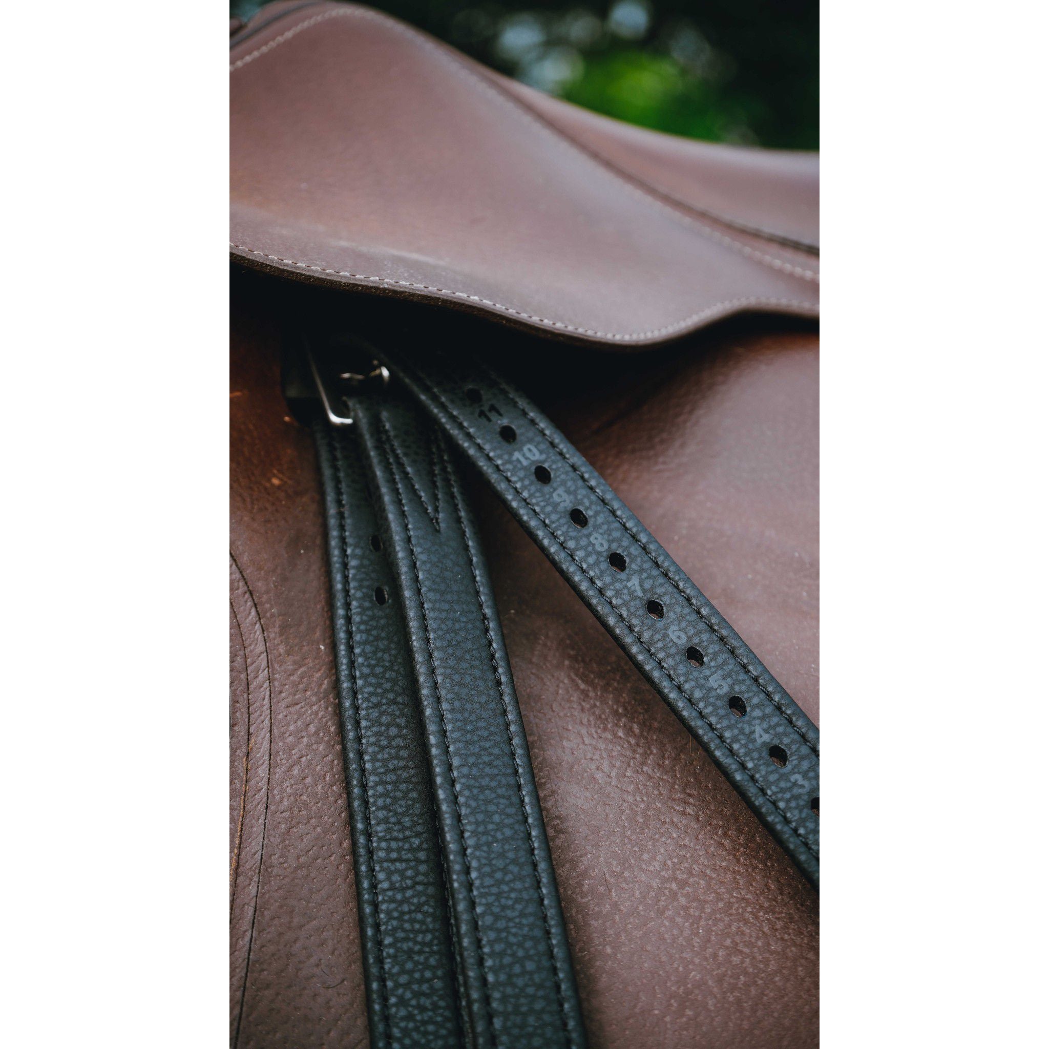 Norton Pop Stirrup Leathers Black 202066202