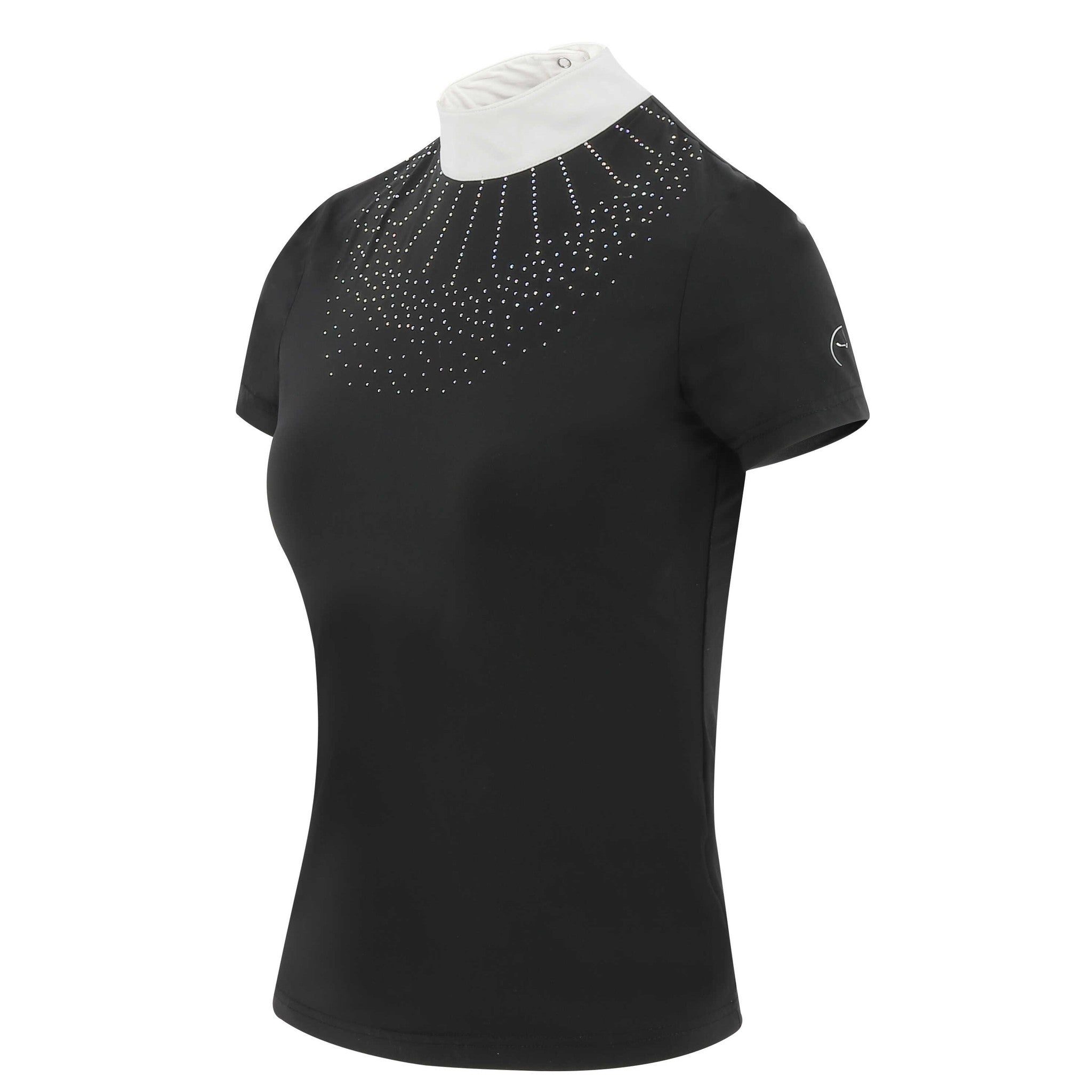 EQUITHÈME London Show Polo shirt - Ladies - Black - 962077022_packshot_2