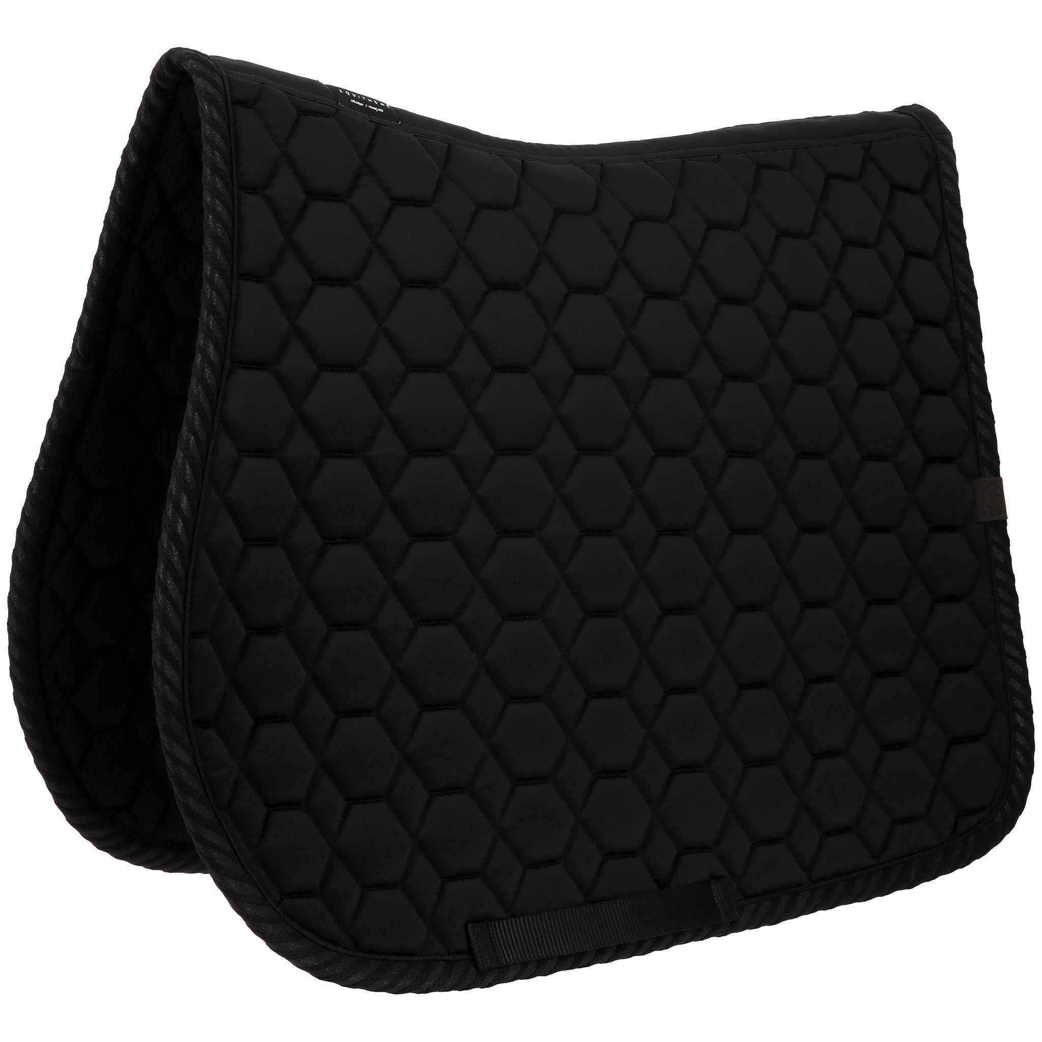 EQUITHÈME Pretty Saddle Pad - All purpose Black 204010002