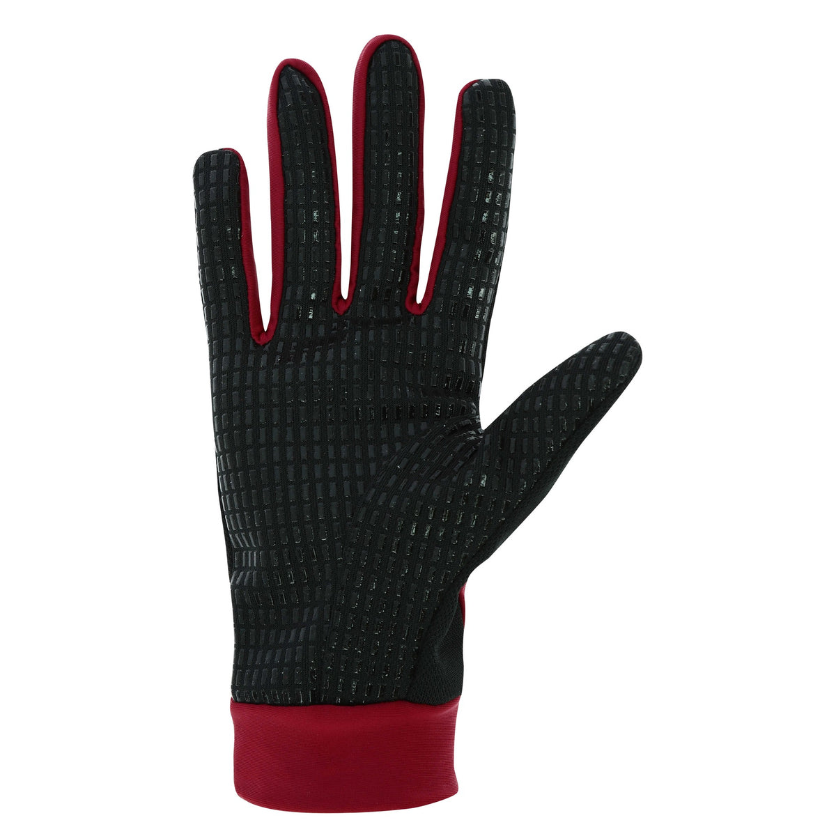 EQUITHÈME Knit Digital Gloves - Adult - Plum - 930114343_packshot_2