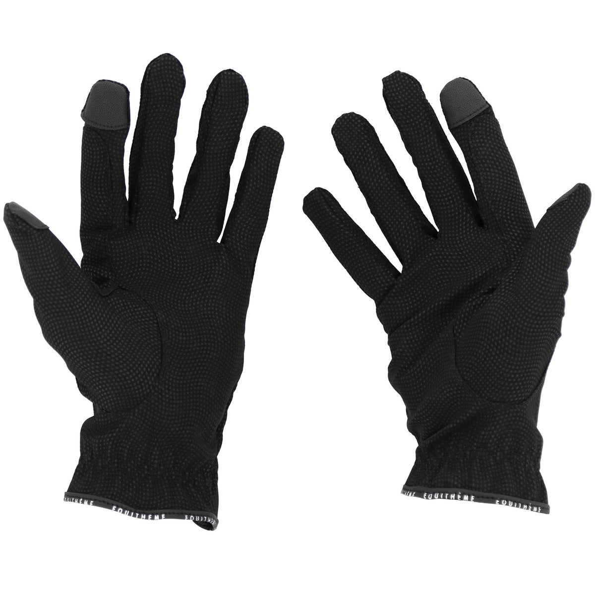 EQUITHÈME Charlie Gloves - Black - 930260023_packshot_2